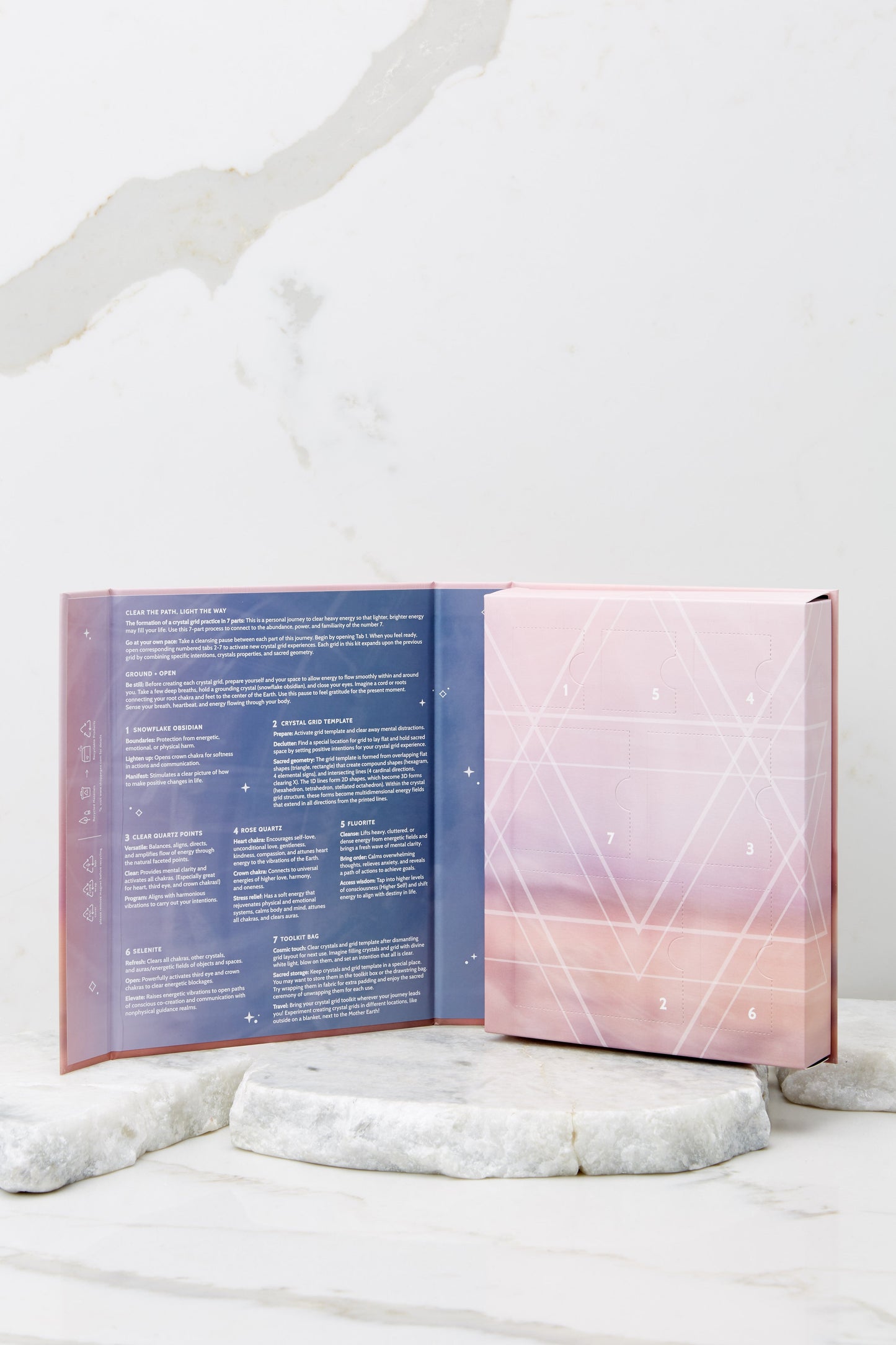 Cleanse + Elevate Crystal Grid Toolkit