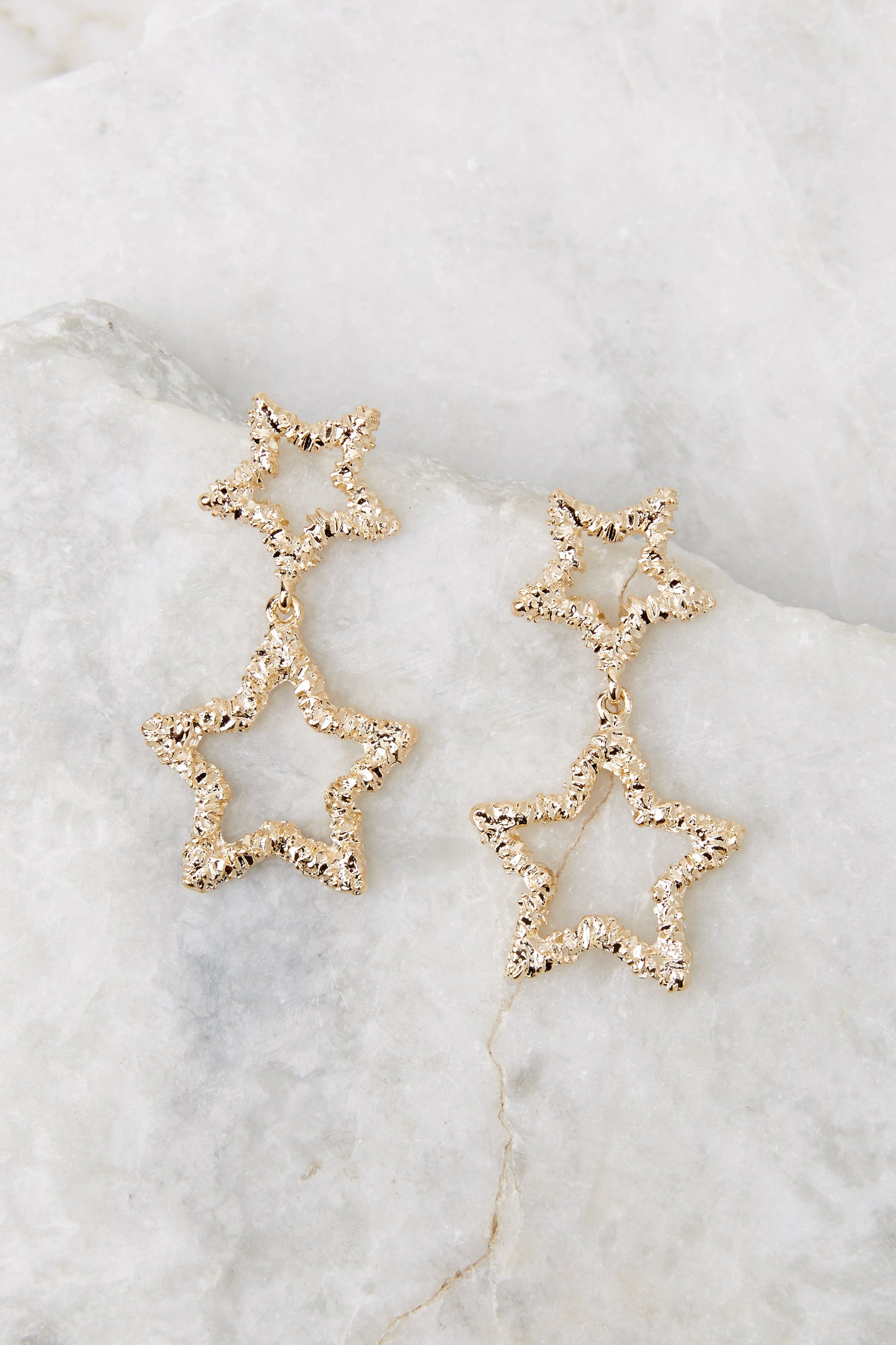 Only Star Gold Earrings