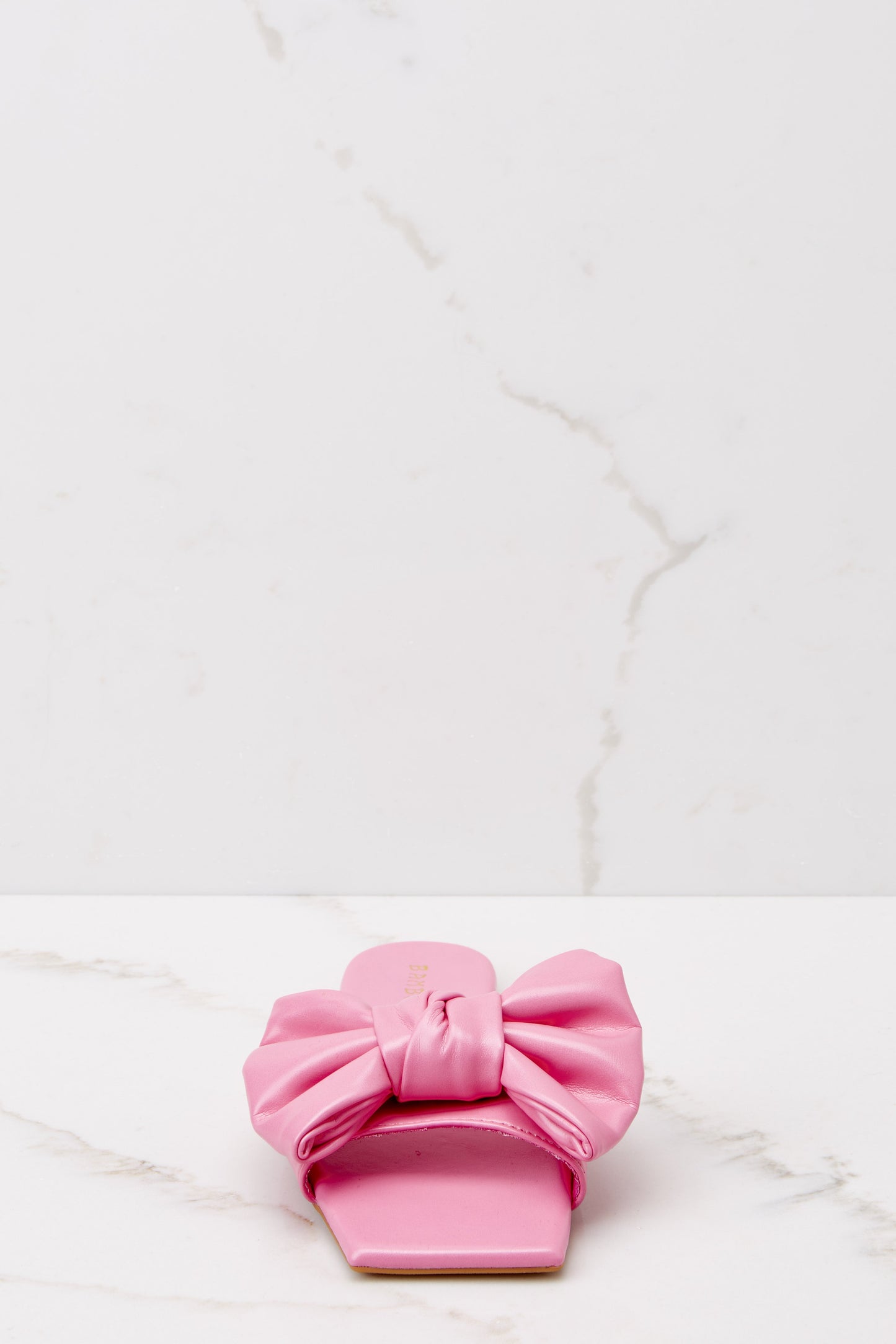 Cupid's Bow Pink Sandals