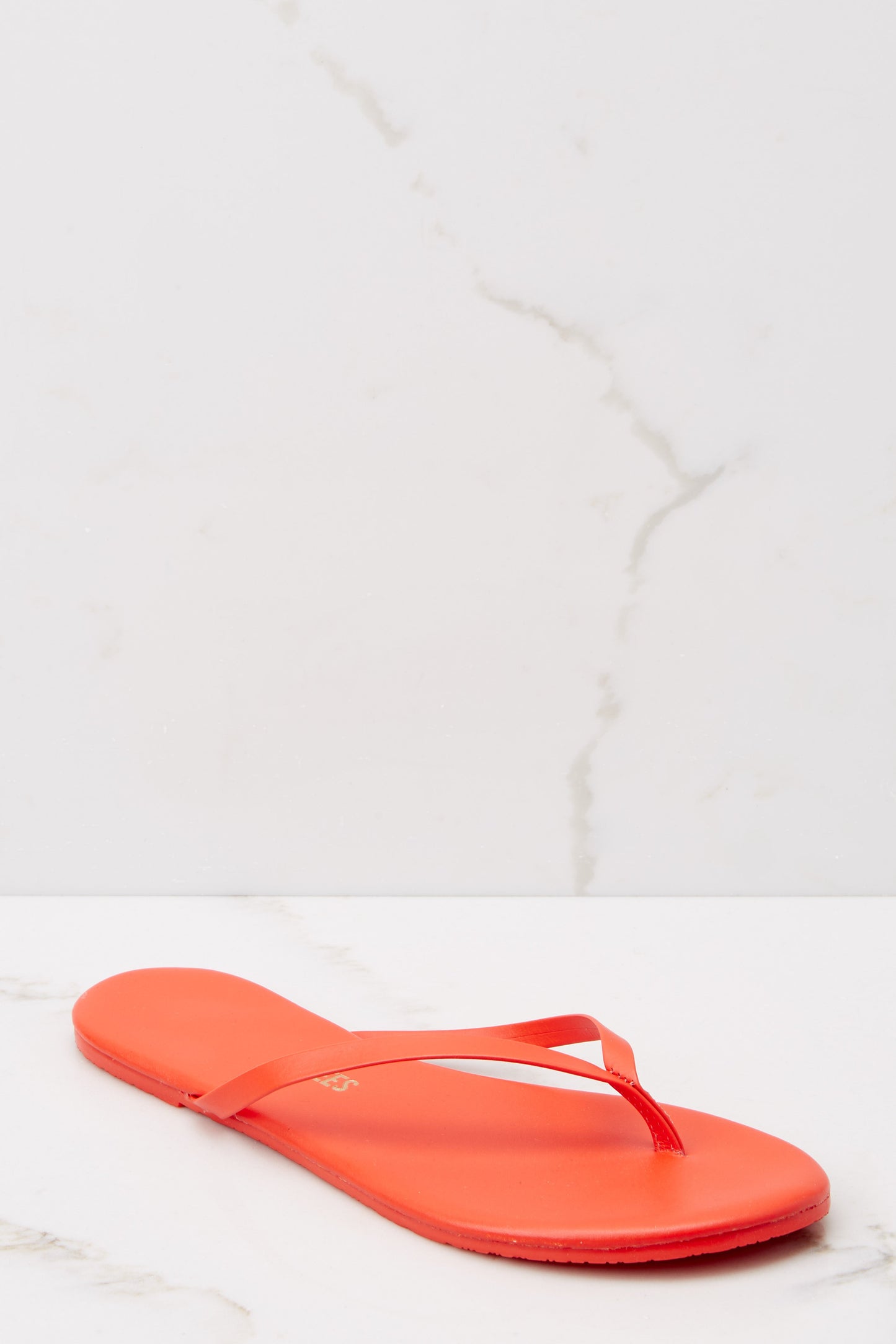 Solids Tangerine Sandals