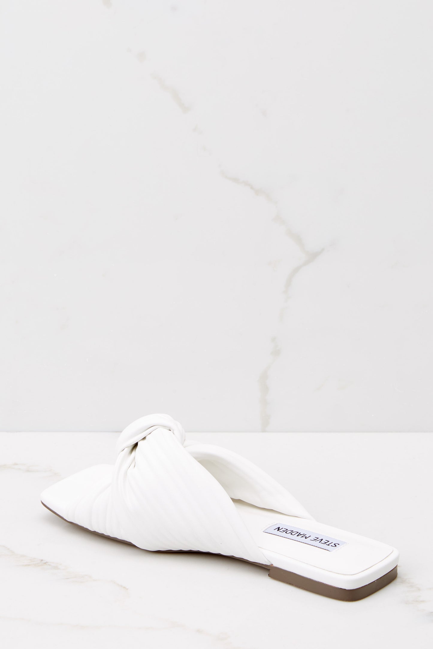 Mentor White Sandals