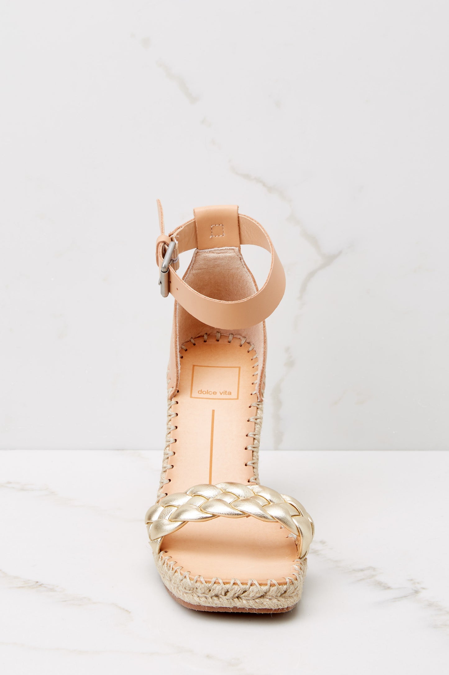 Nilton Gold Multi Leather Heels