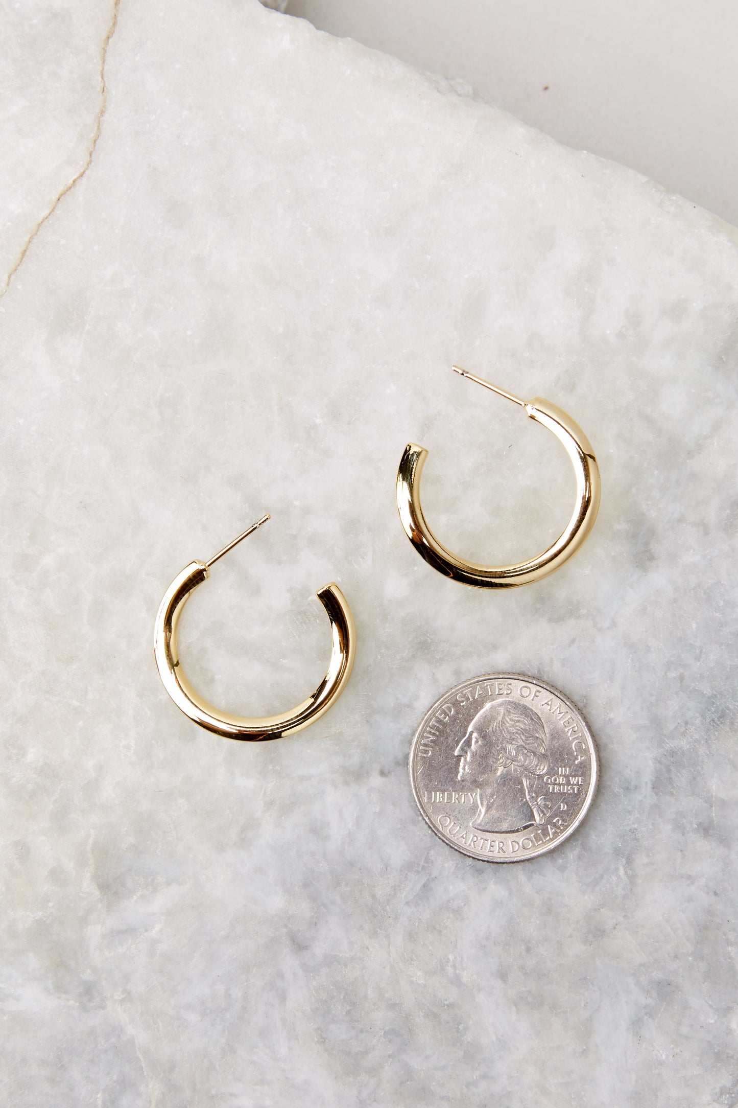 Best In Basic Gold Hoop Earrings