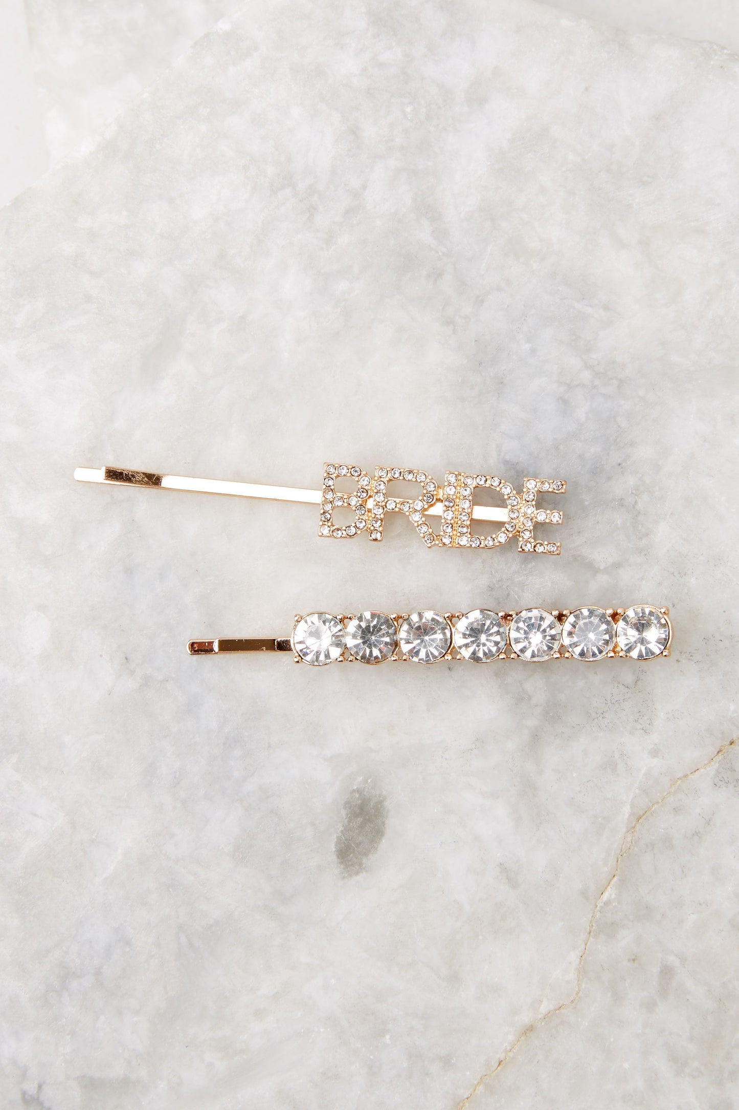 Tuck Away Your Worries Gold Hair Pins