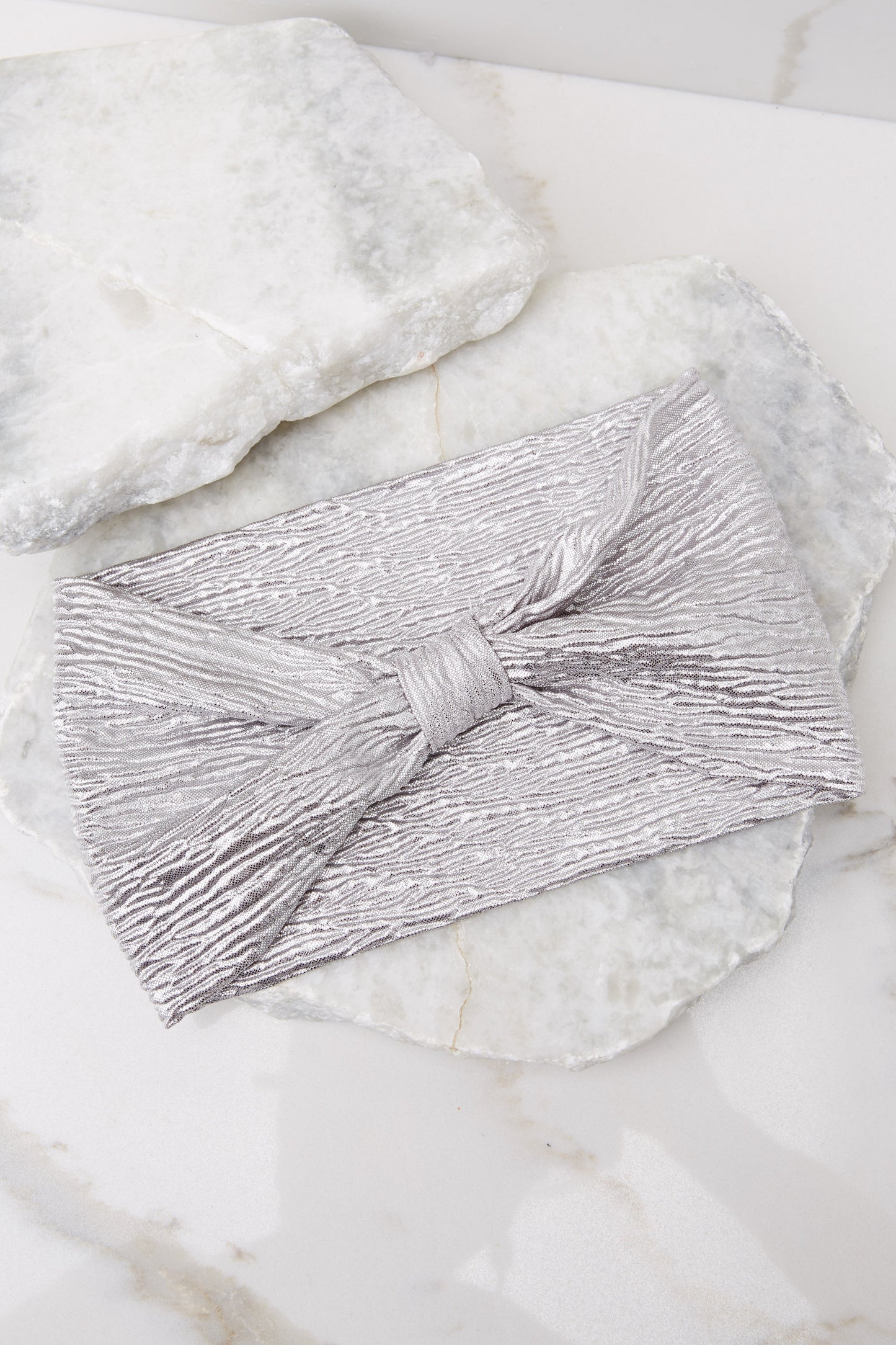 Fun Hair Don't Care Silver Headband