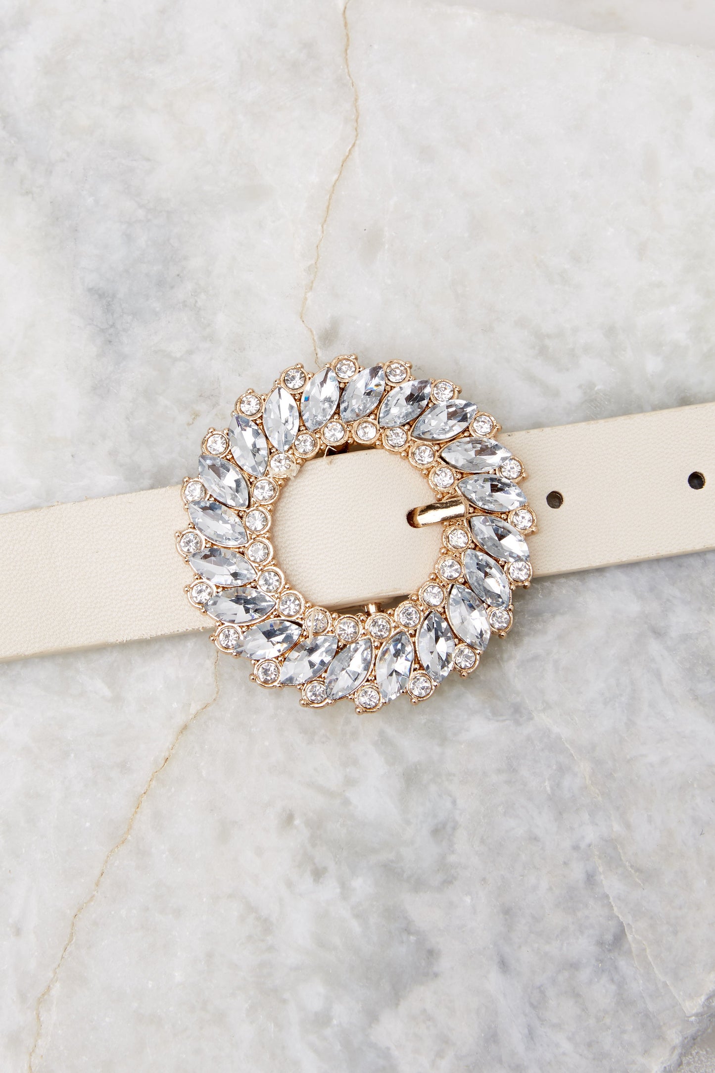 Treasure The Little Things Beige Belt