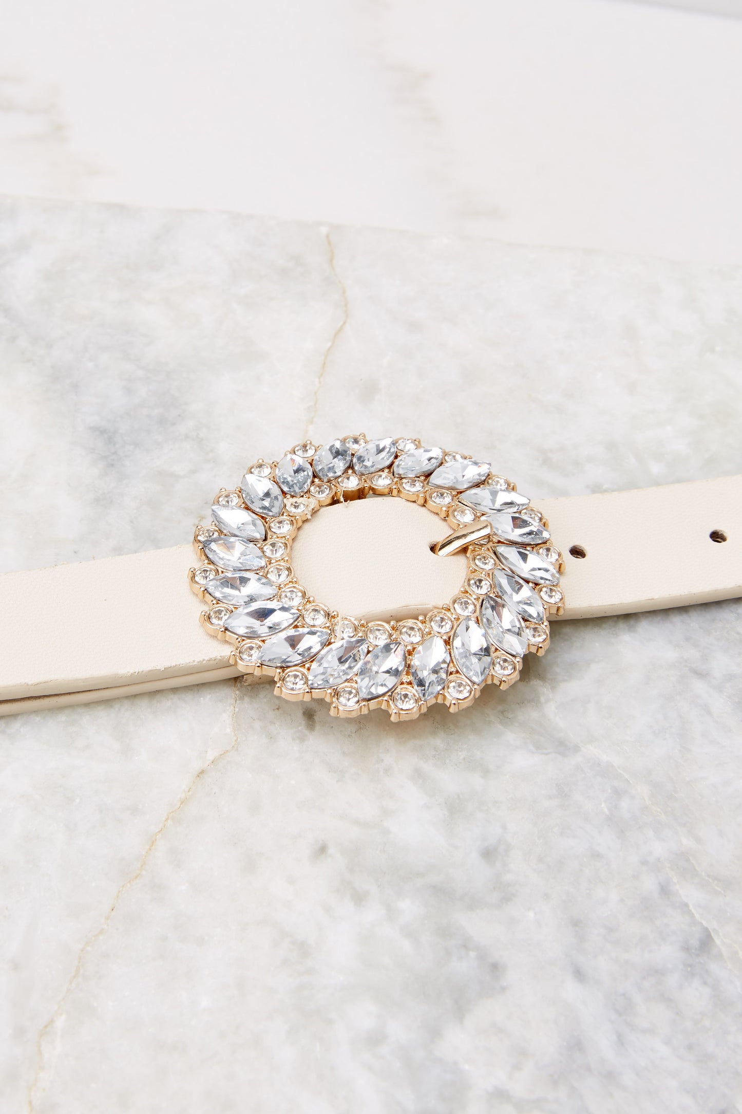 Treasure The Little Things Beige Belt