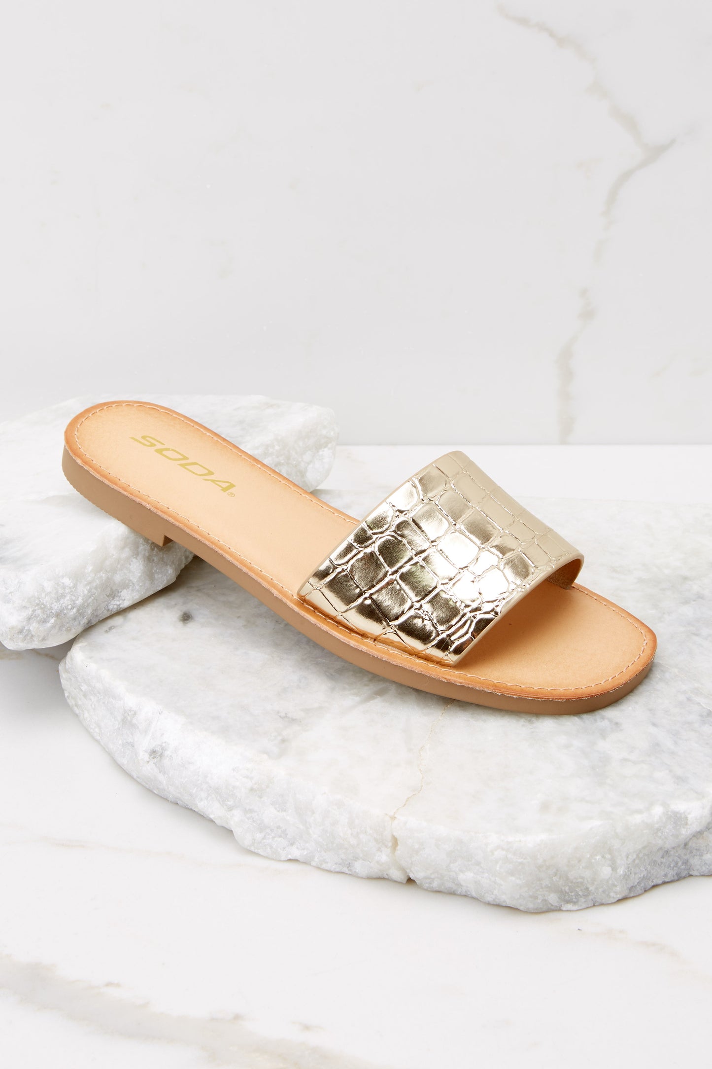 Glow A Little Gold Sandals