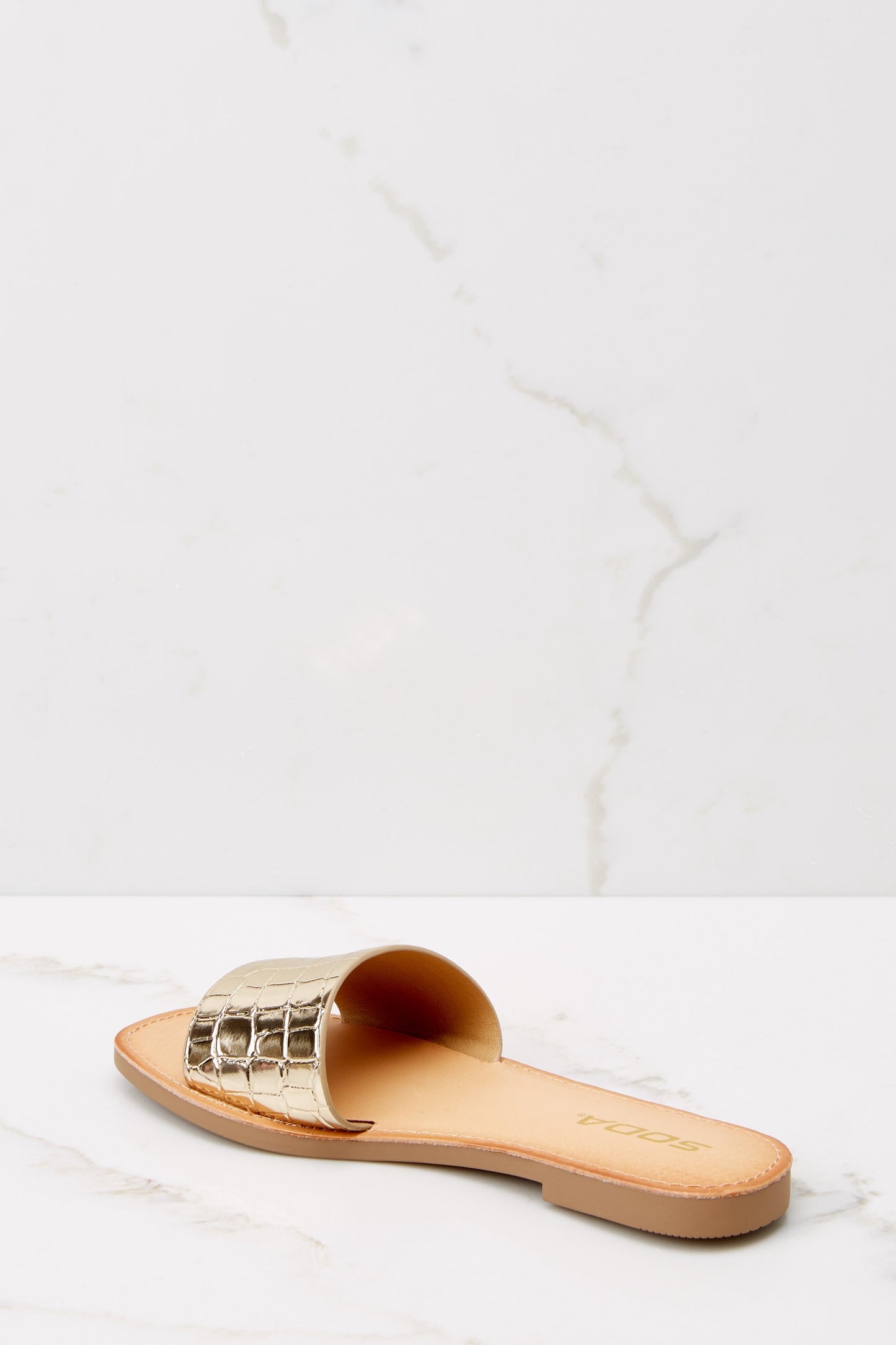 Glow A Little Gold Sandals