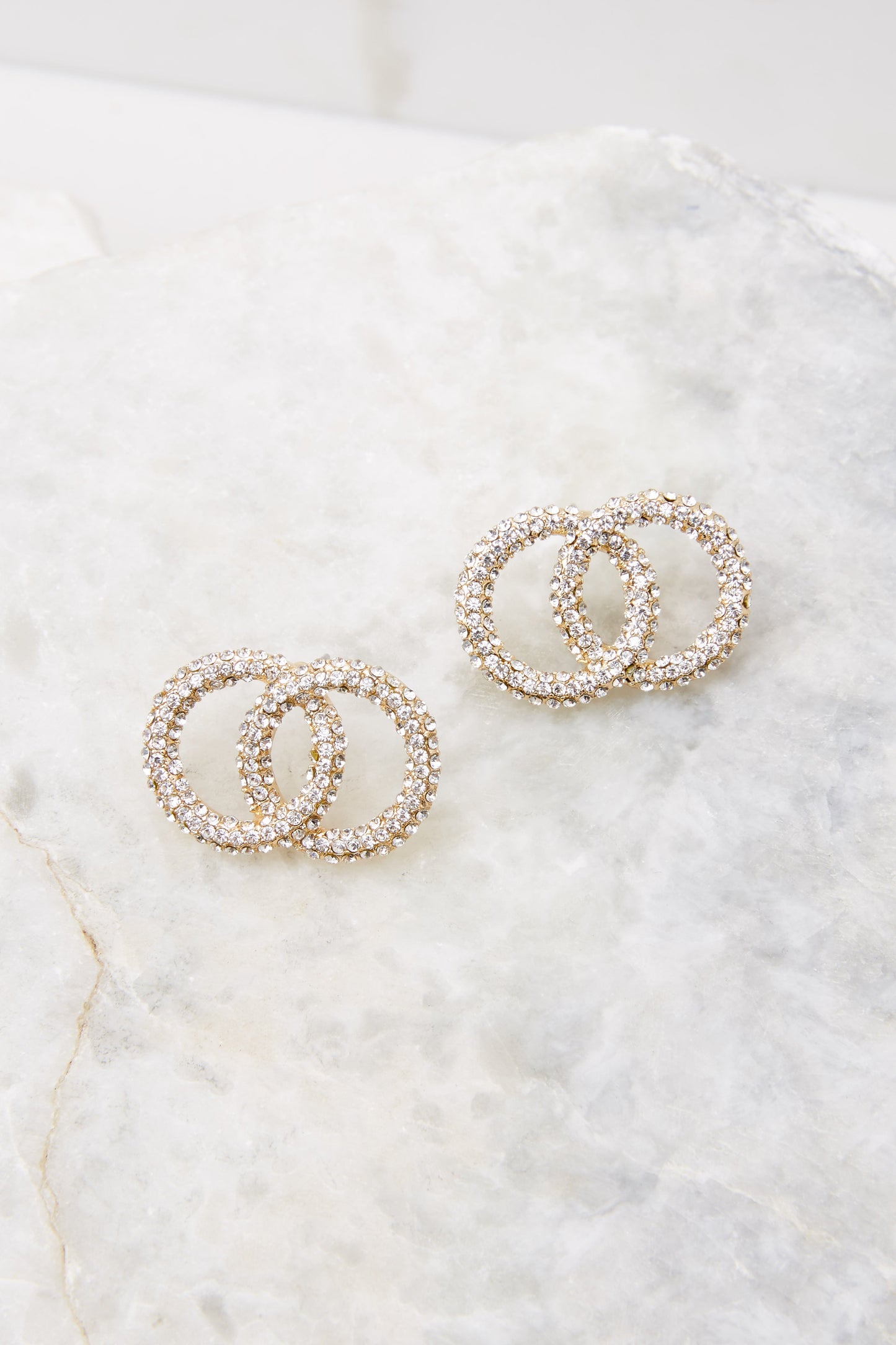 Stay Connected Gold Earrings