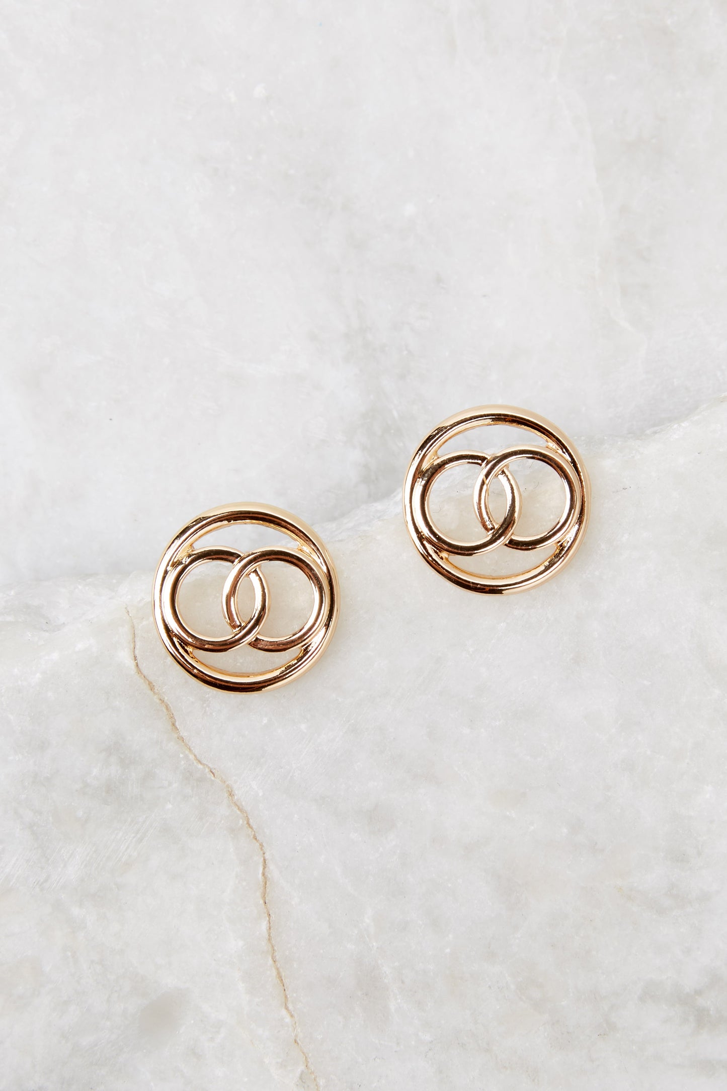 A Whole New World Gold Earrings