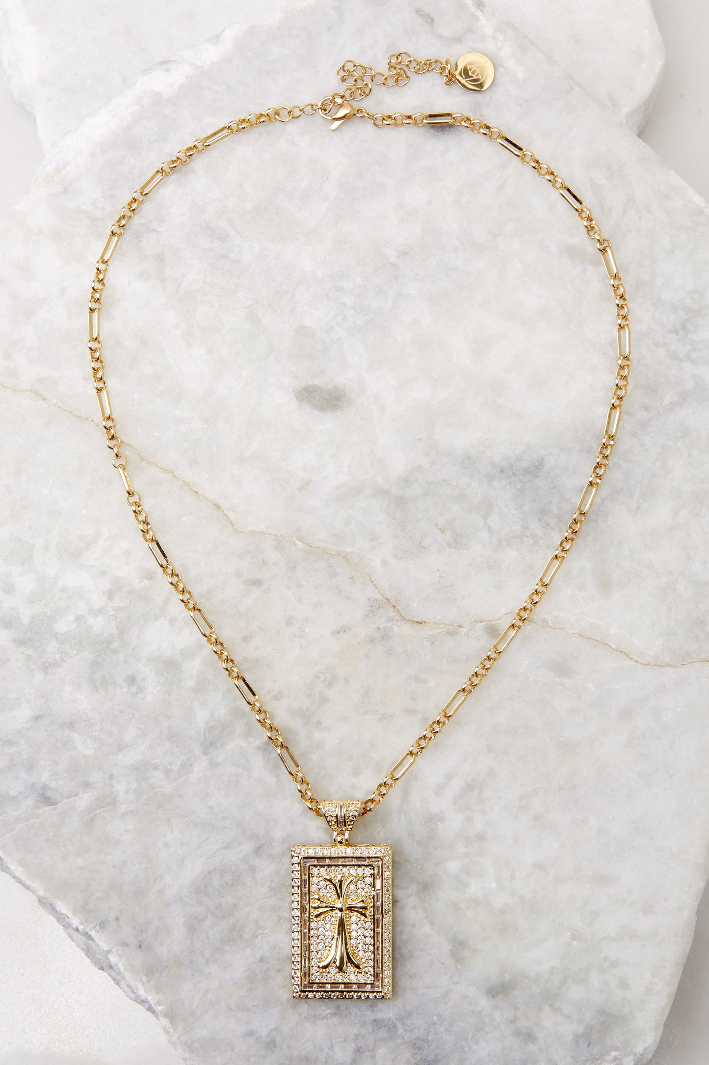 Divine Gems Gold Necklace
