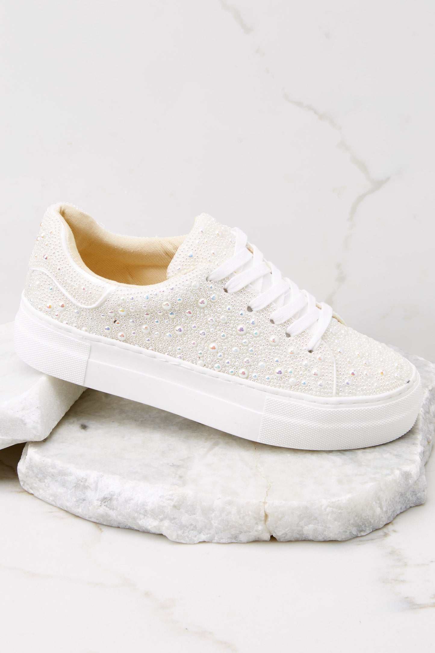 Sidny Ivory Sneakers