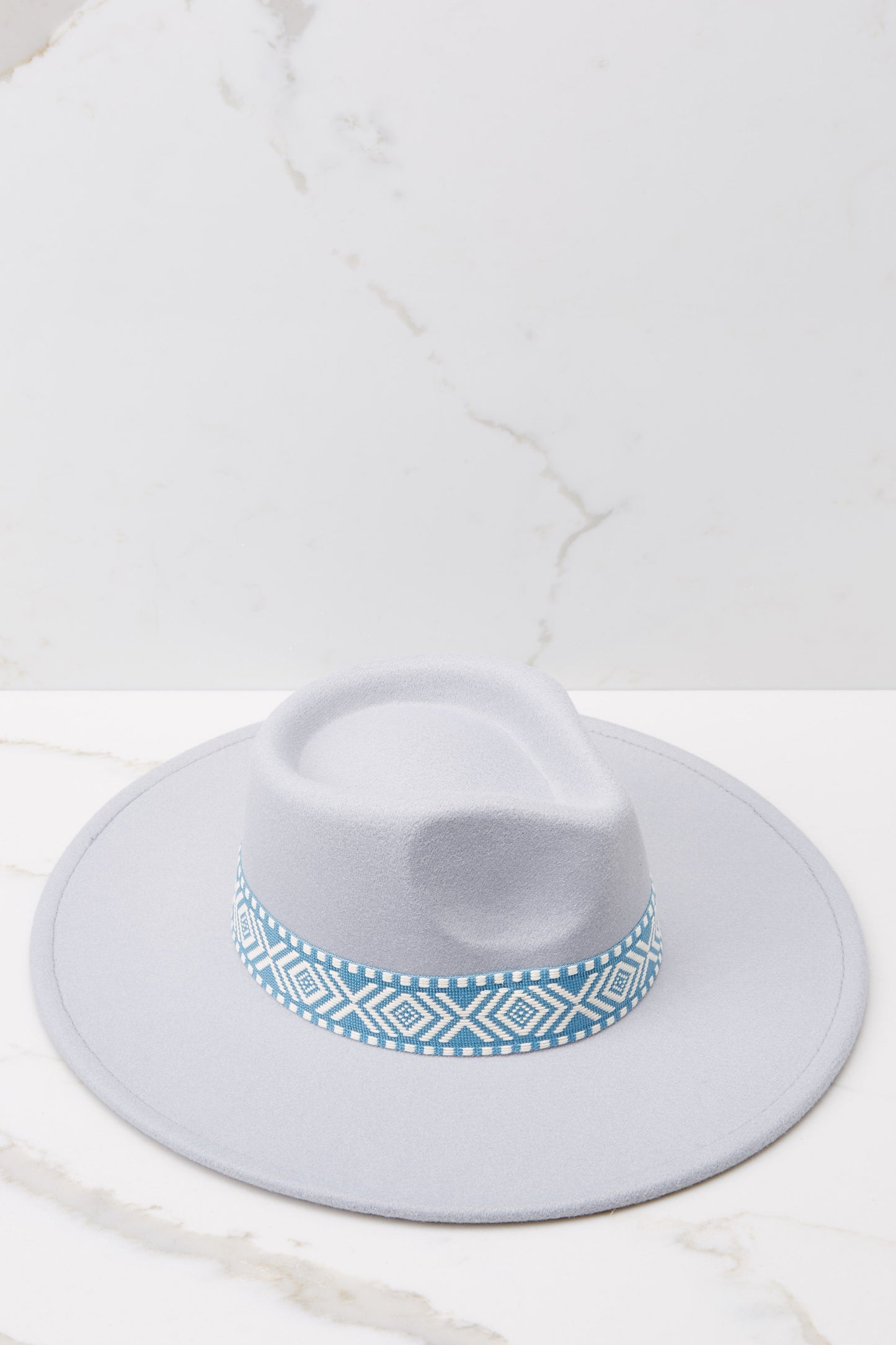 East Meets West Light Blue Hat