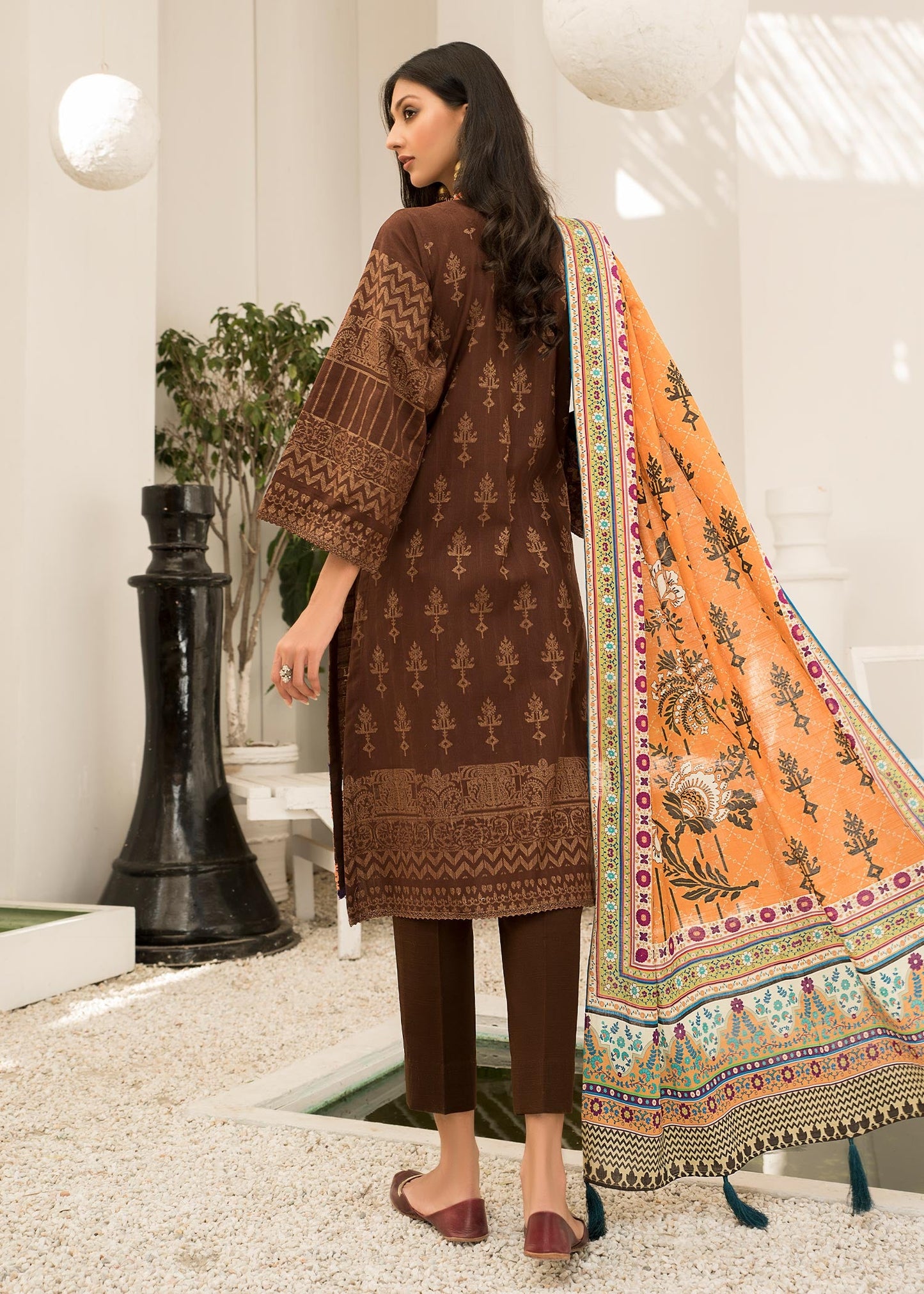 Jacquard - ASIANA Dyed Khaddar Jacquard