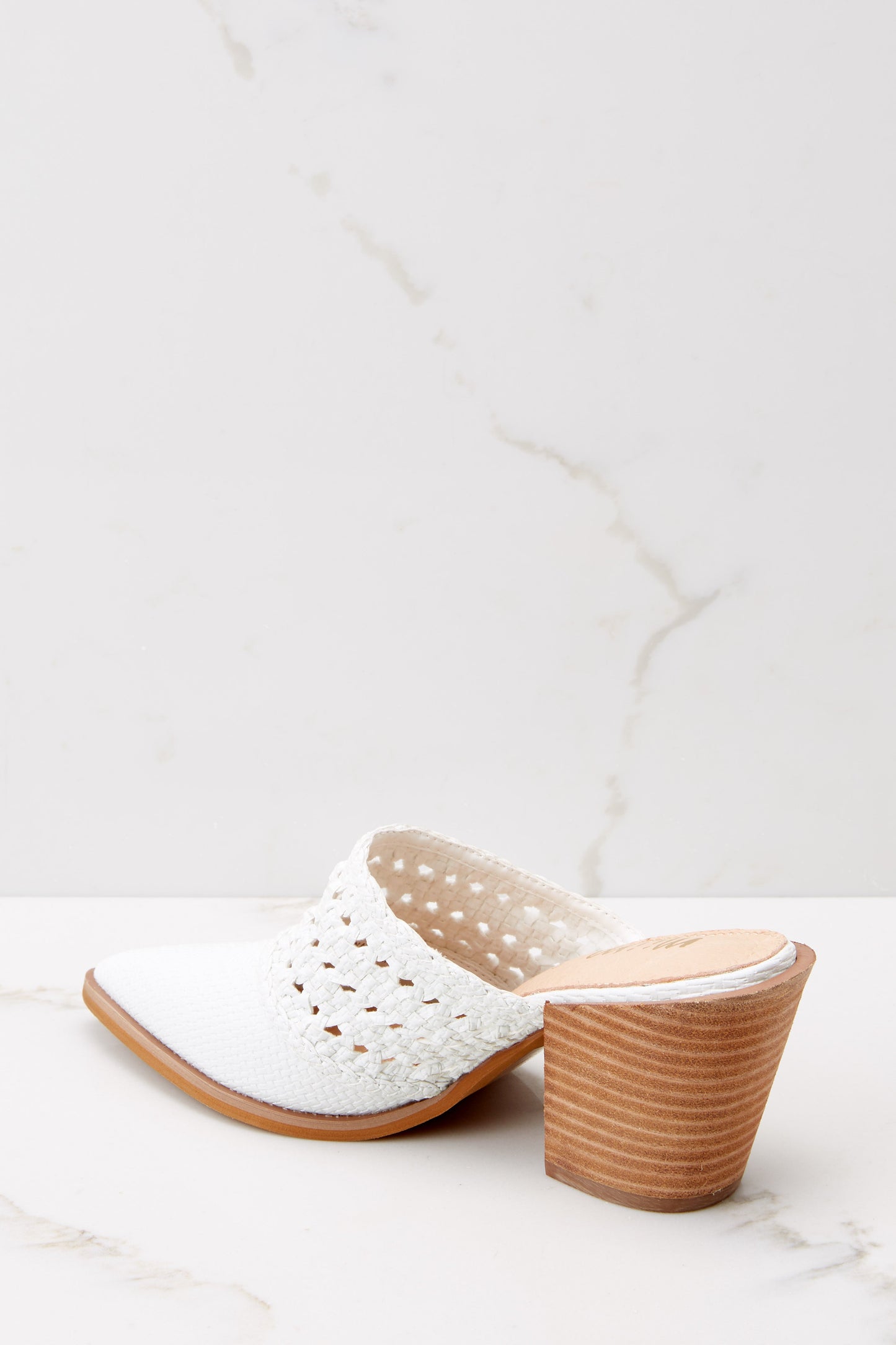 Quick Retreat White High Heel Sandals