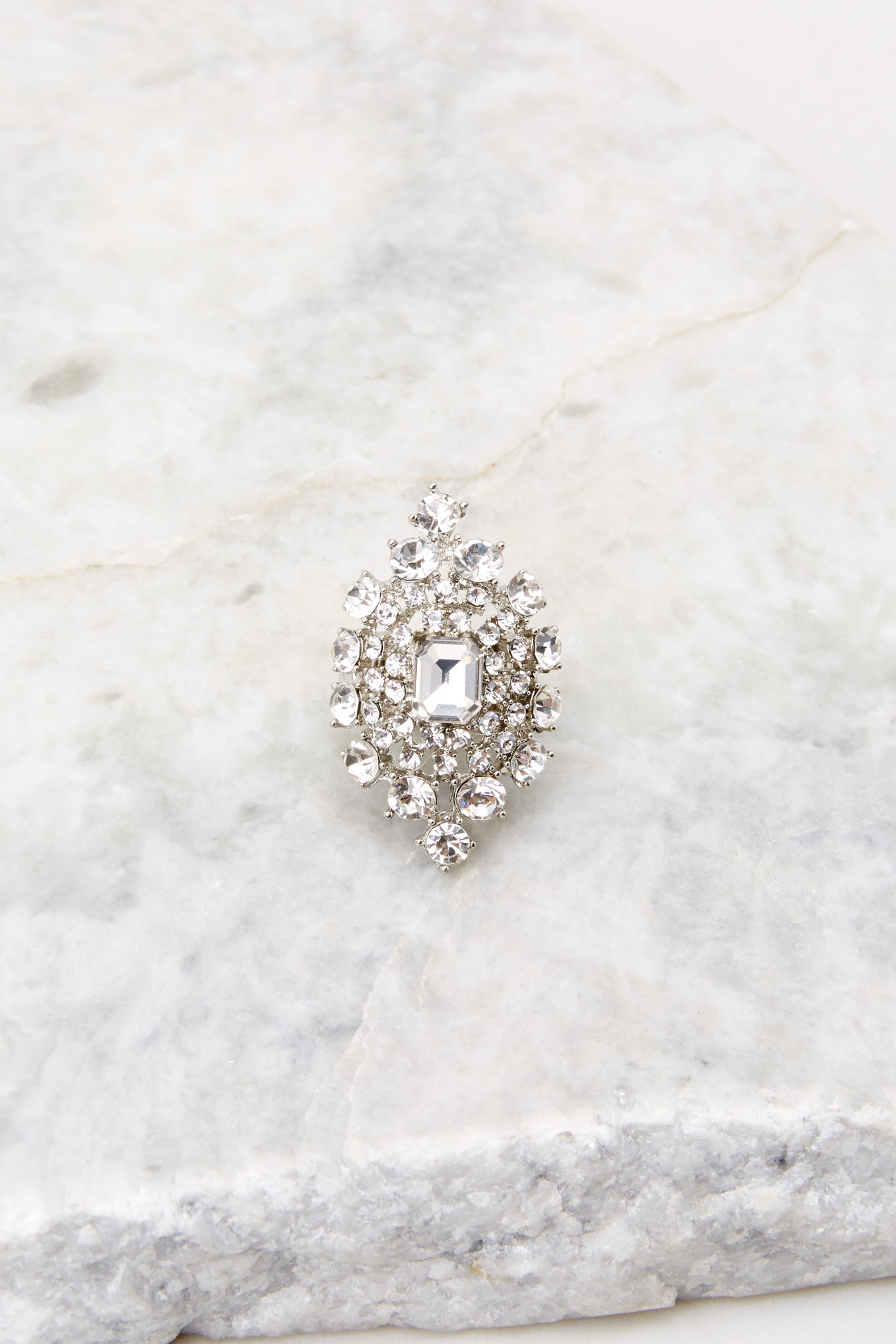 Queen Of Everything Silver Statement Ring