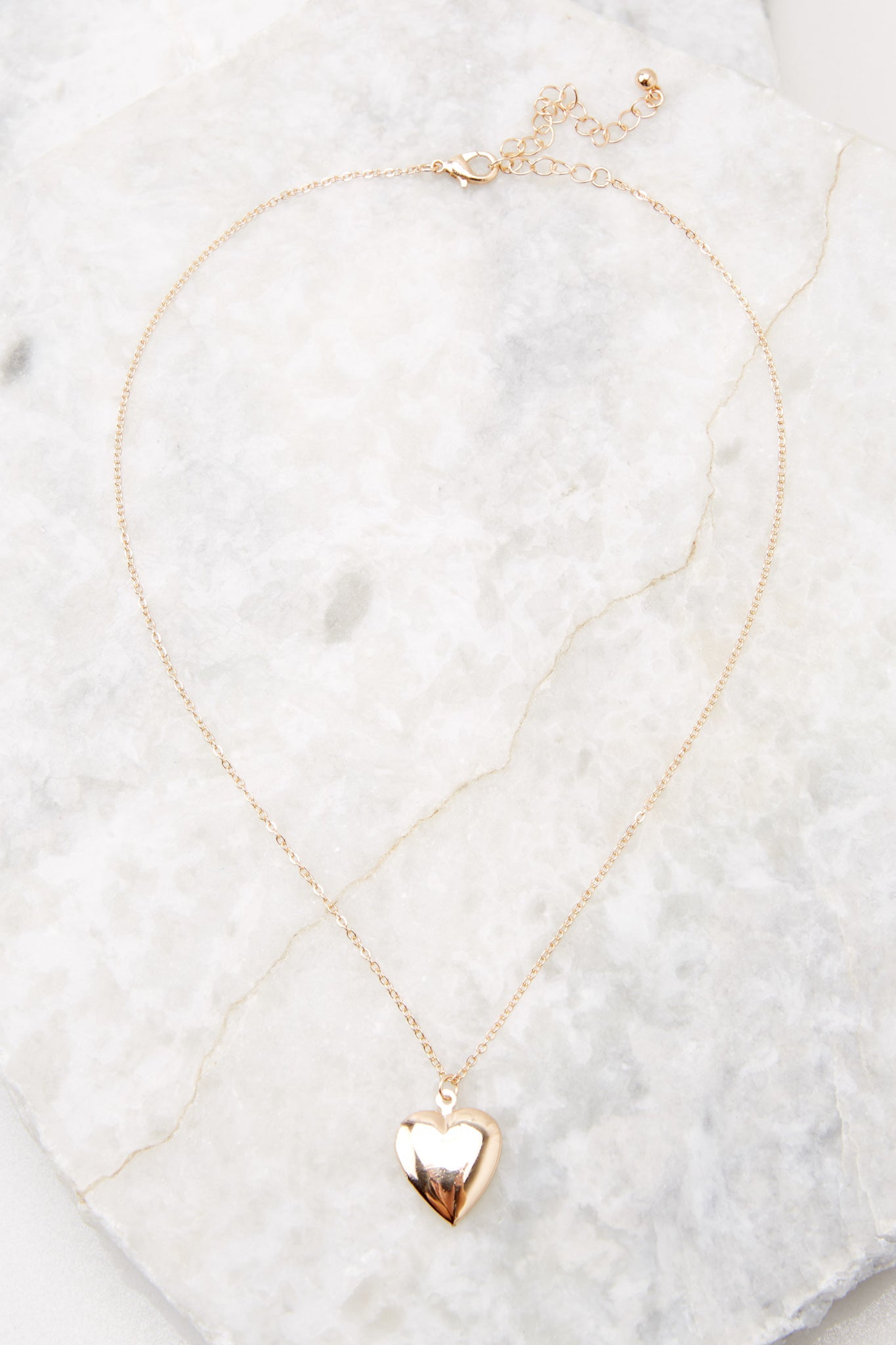 Key To My Heart Gold Necklace