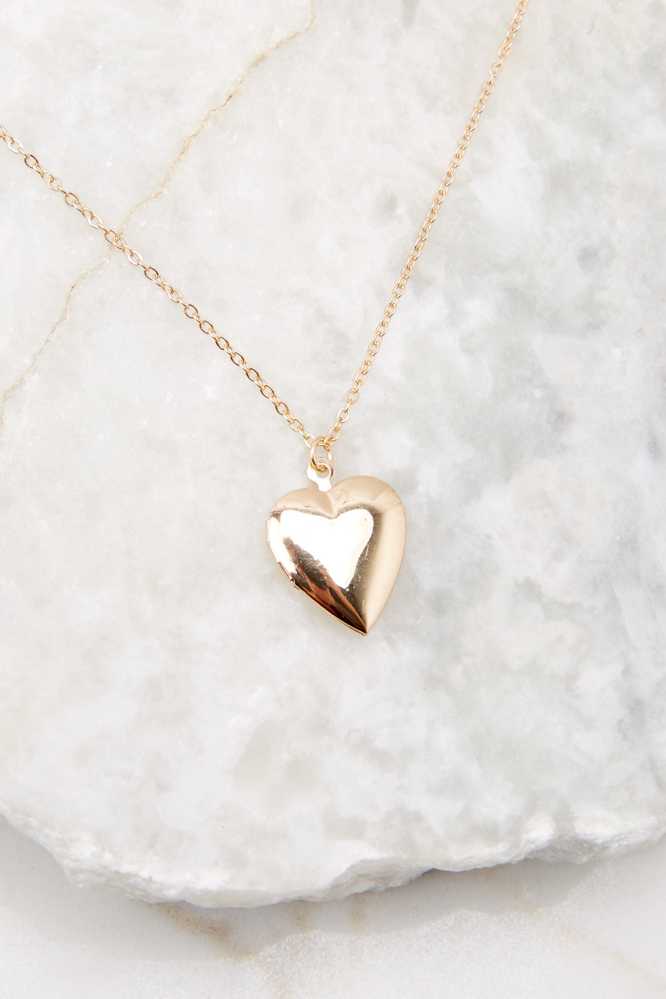Key To My Heart Gold Necklace