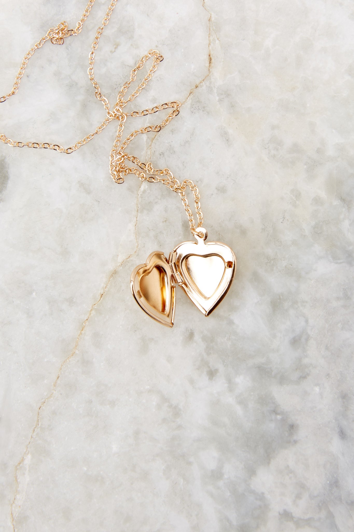 Key To My Heart Gold Necklace
