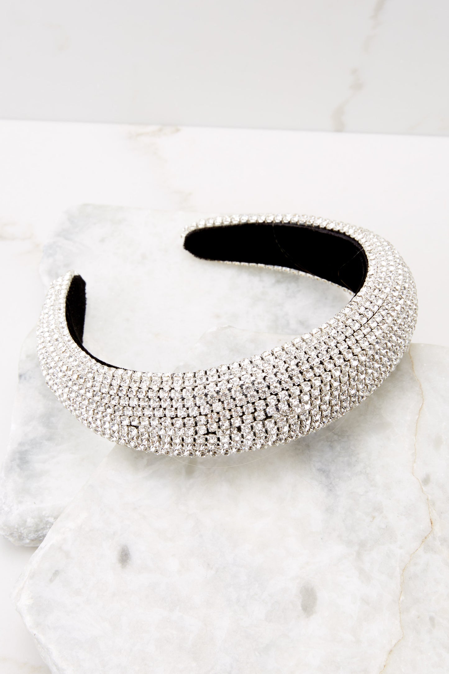 Glow With Delight Silver Headband