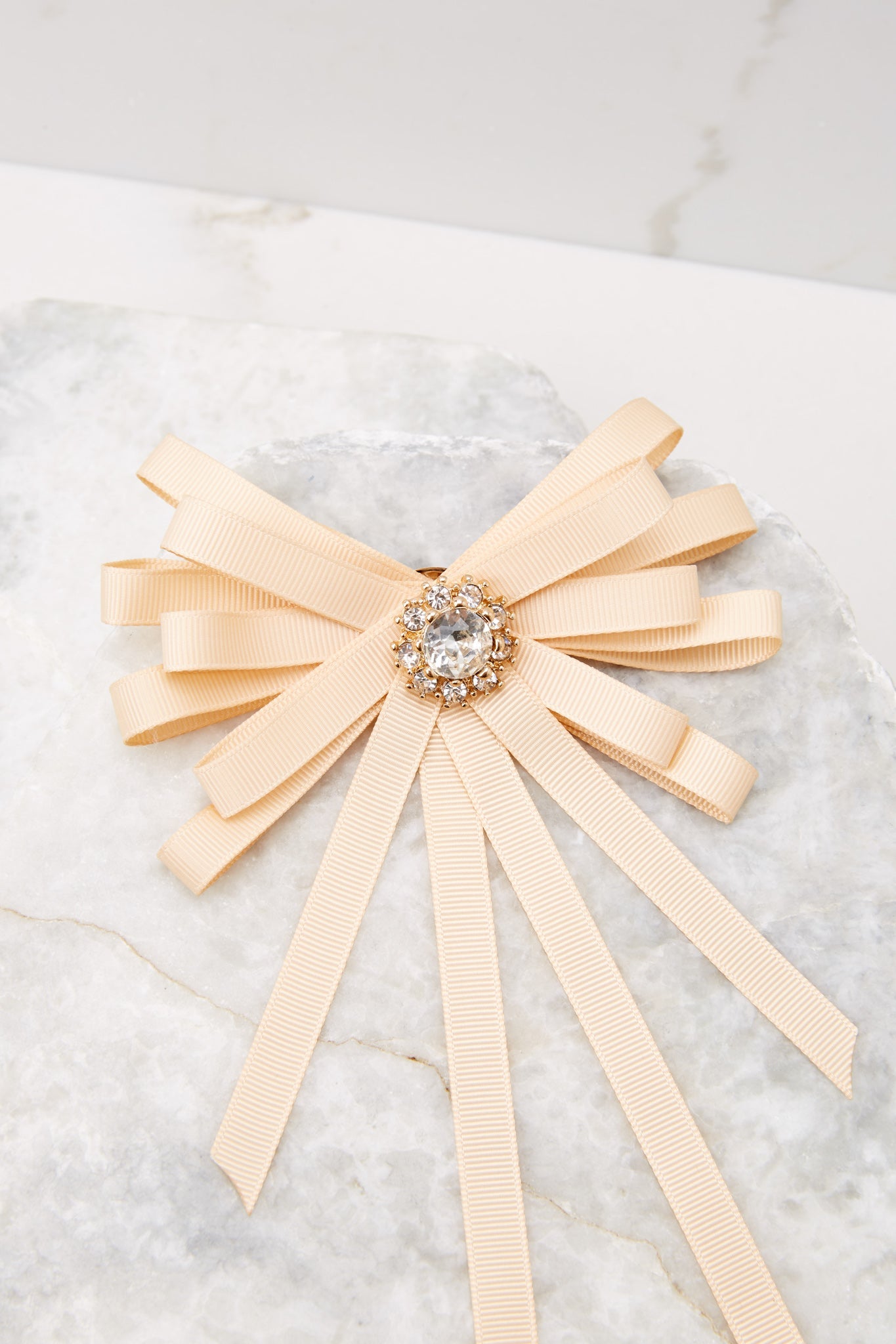 Run Away With Me Beige Bow