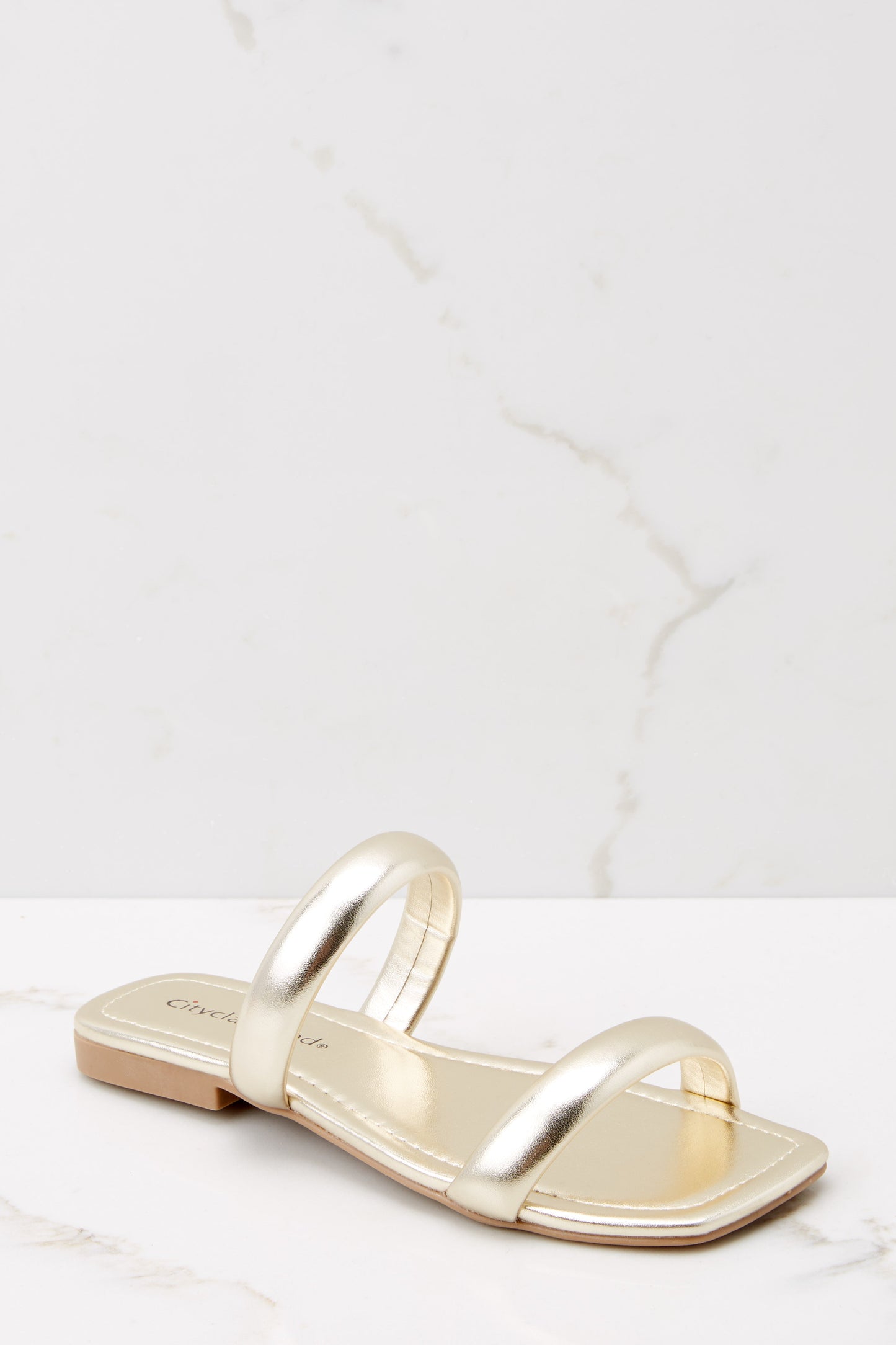Her Moment Gold Sandals