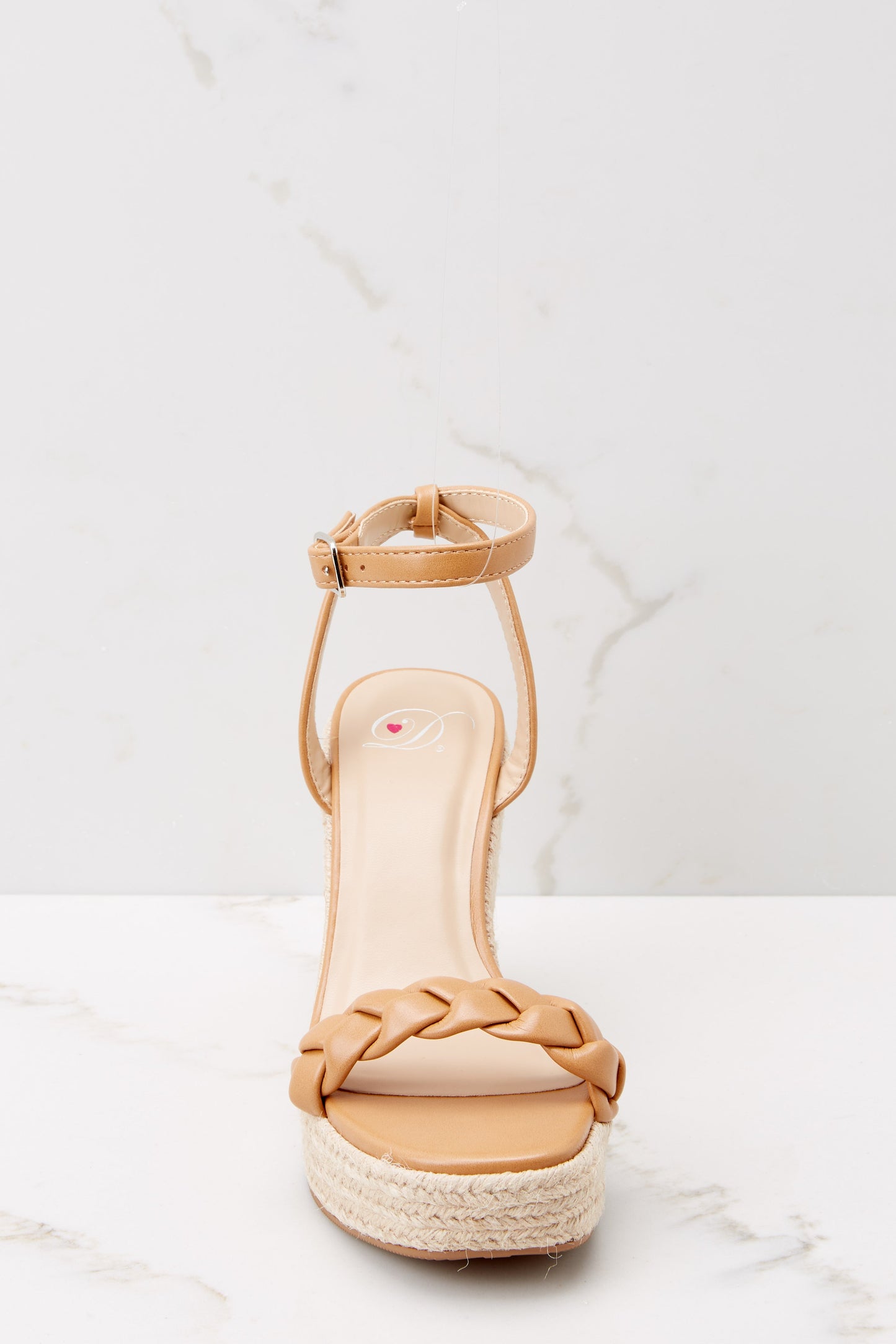 Ease Into It Tan Wedge Sandals