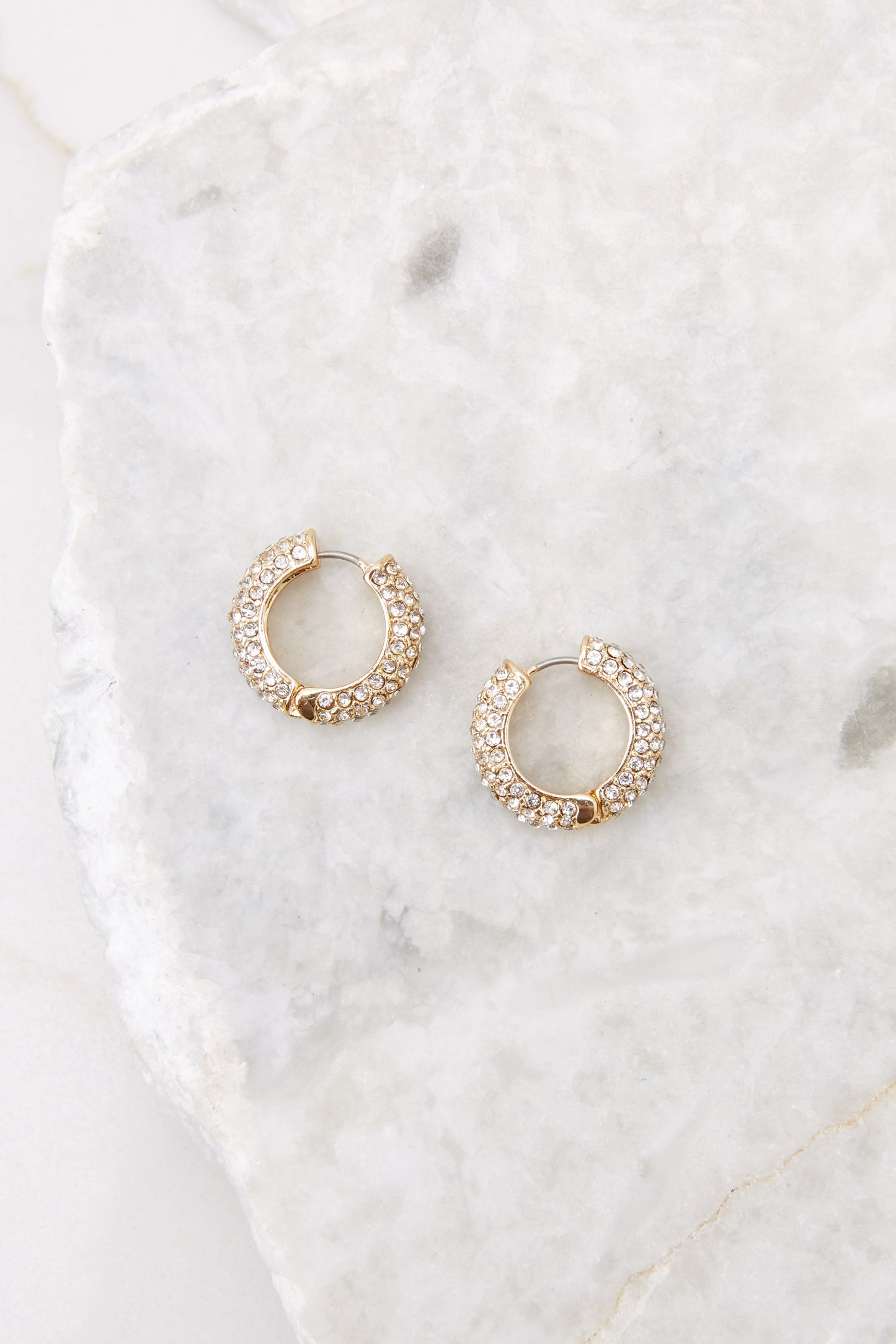 Hidden Gems Gold Earrings