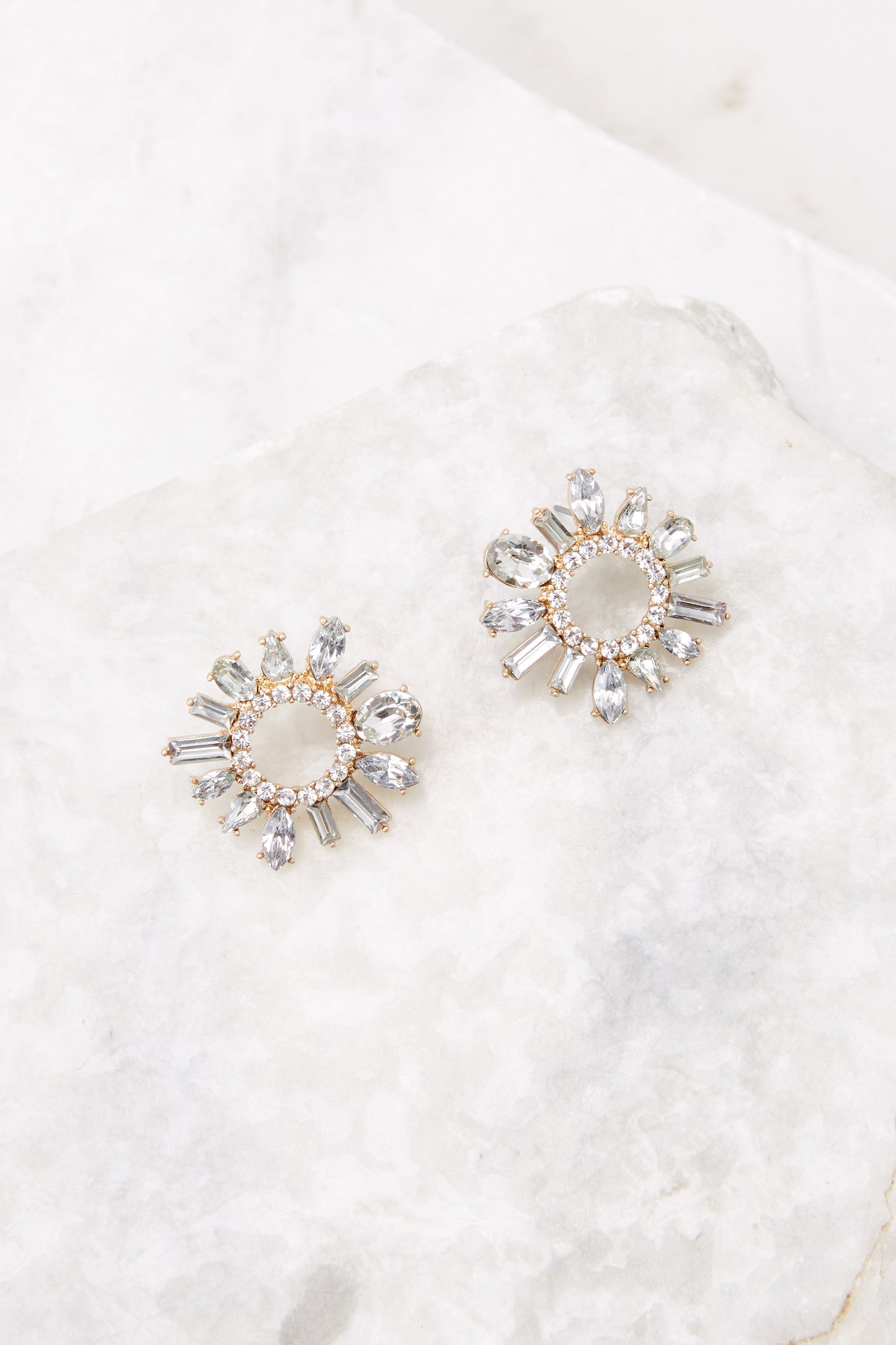 Special Invitation Silver Statement Earrings