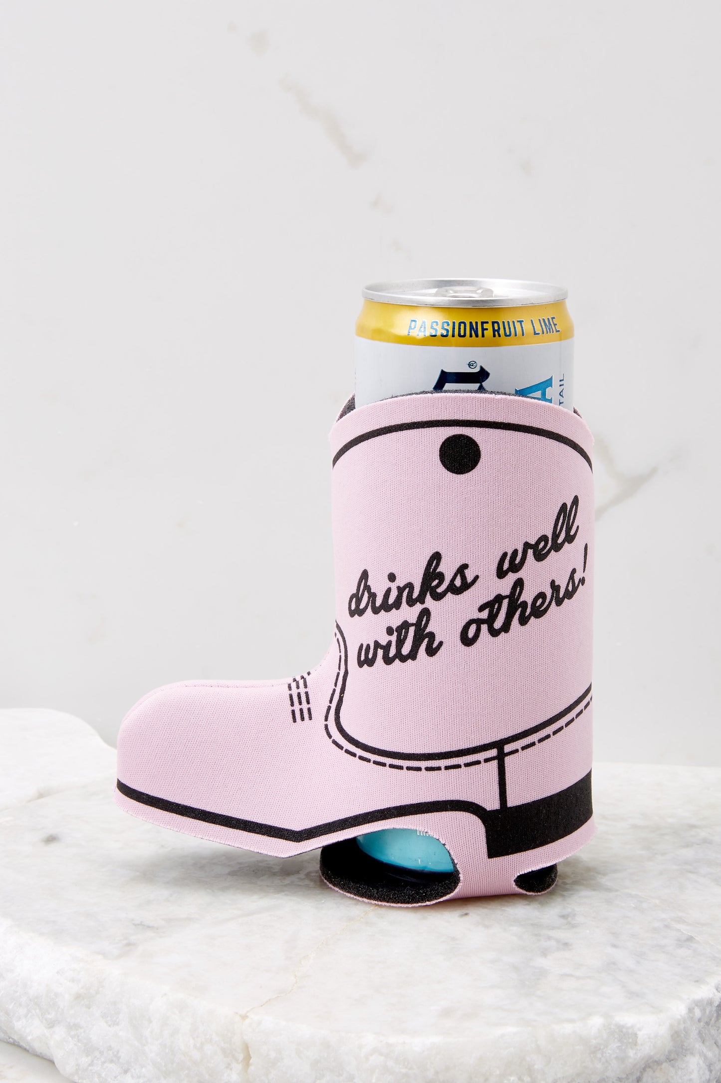 Drinks Well With Others Pink Sleeve