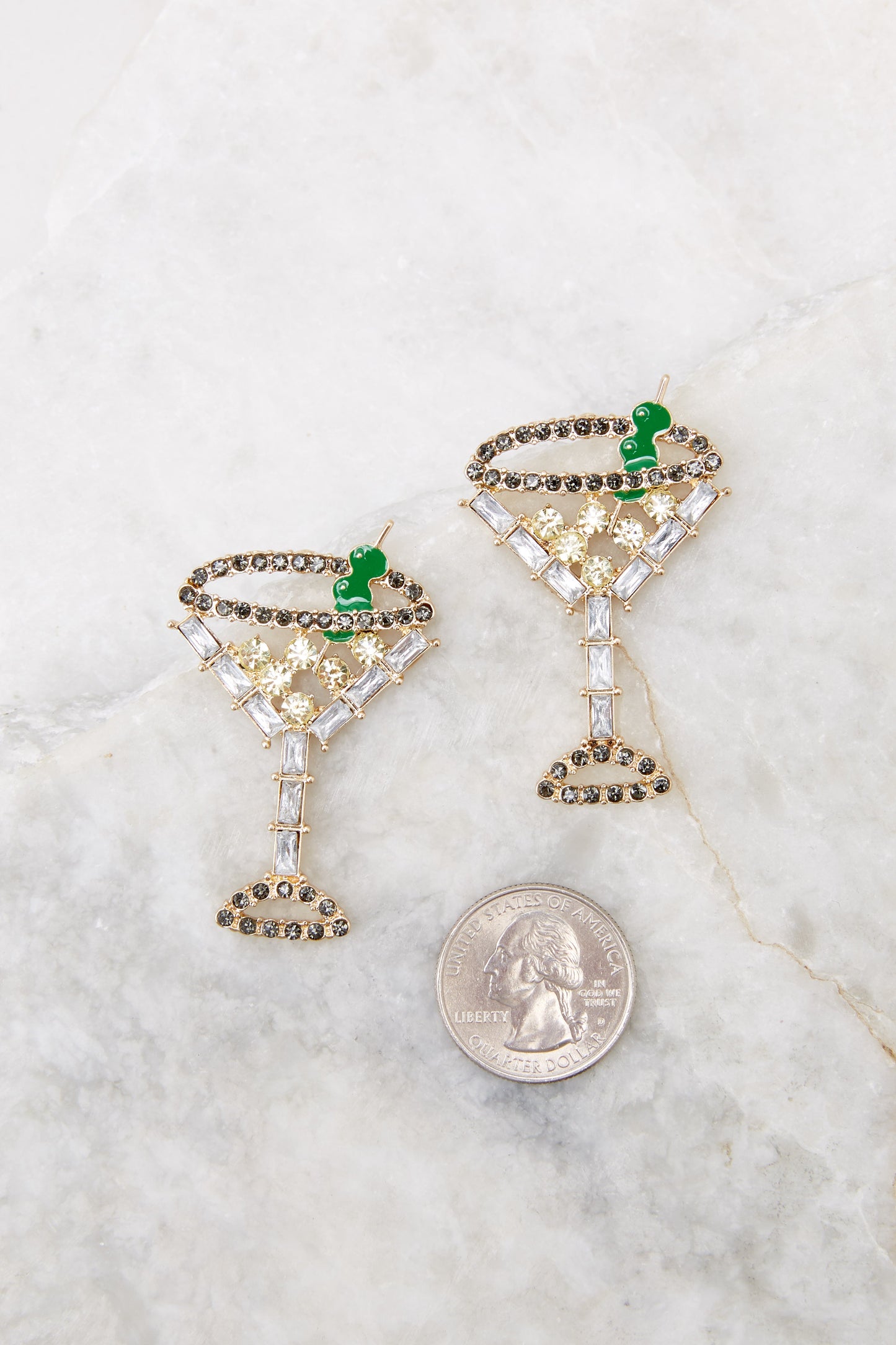 Party People Gold Earrings