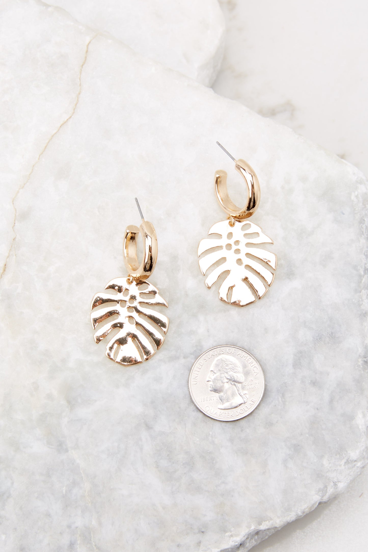 Made In The Shade Gold Earrings