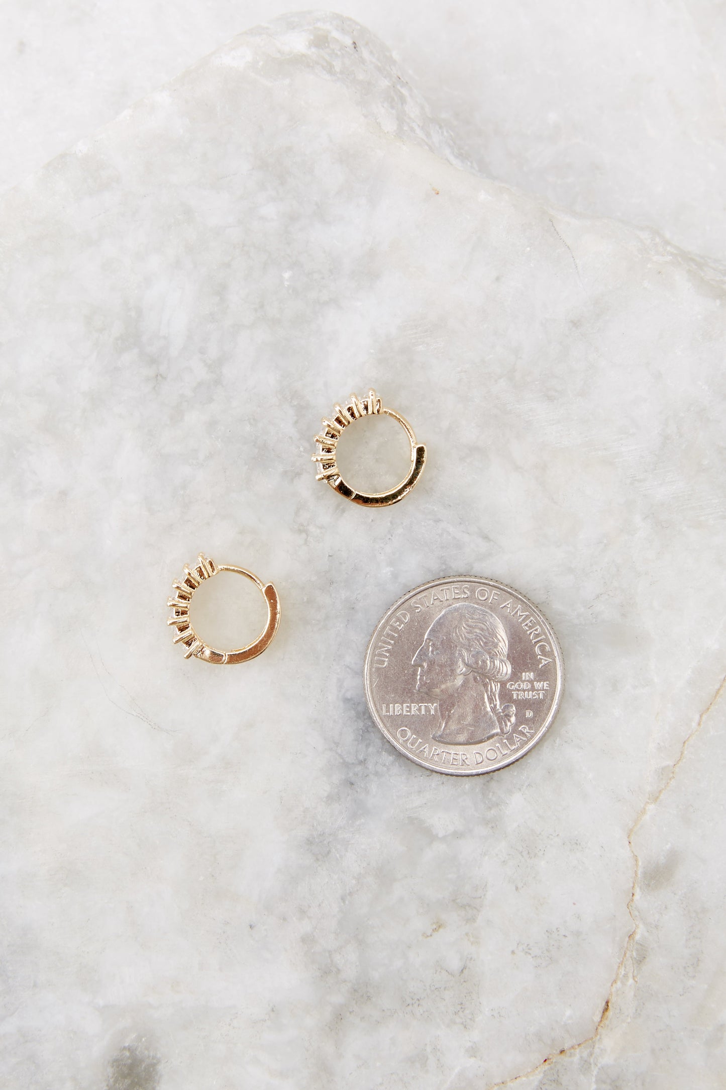 The Right Fit Gold Hoop Earrings