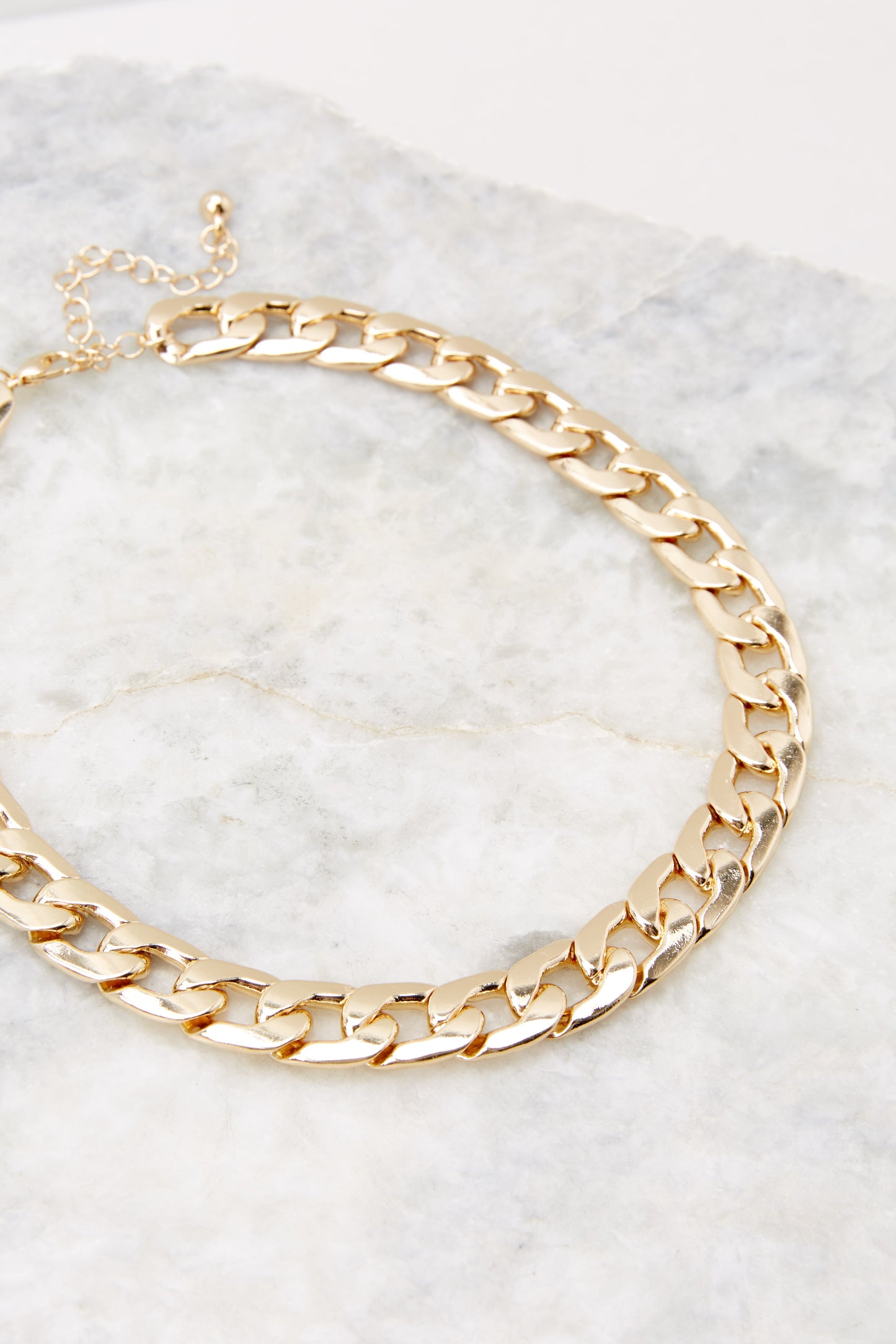 Interlocked Together Gold Necklace