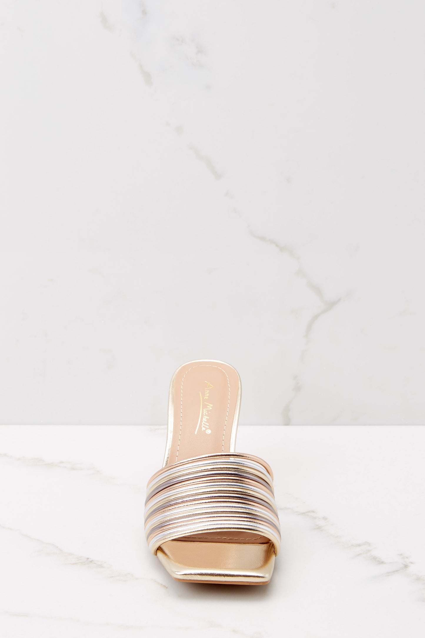 Perfect Combination Gold Heels