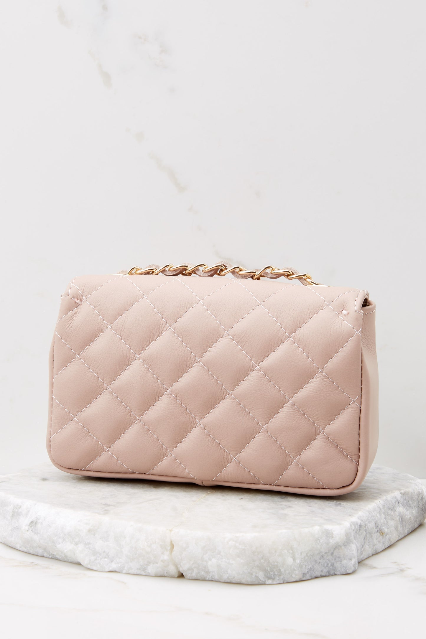 Easy Street Blush Leather Bag