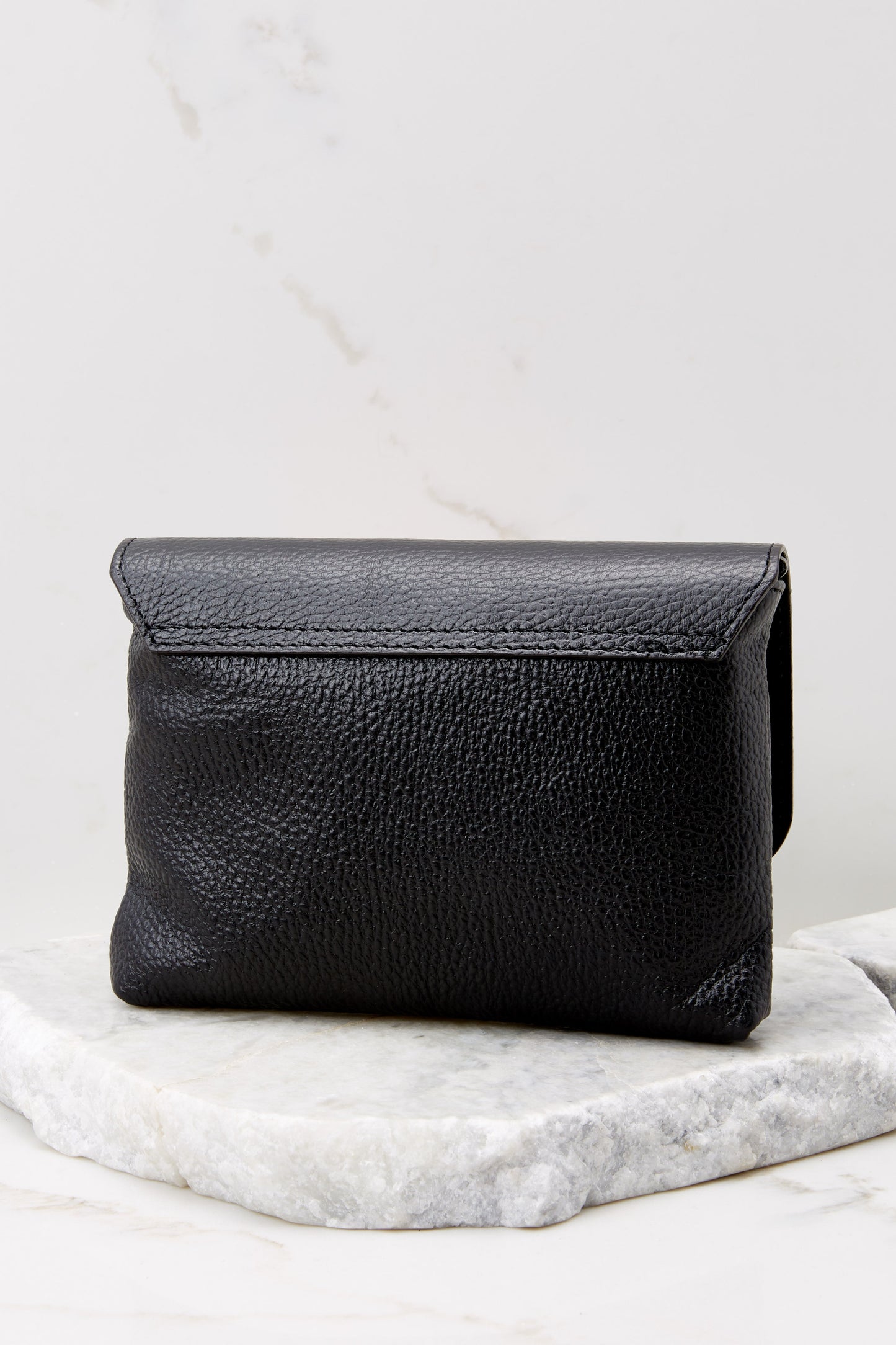 Work Smarter Black Leather Bag