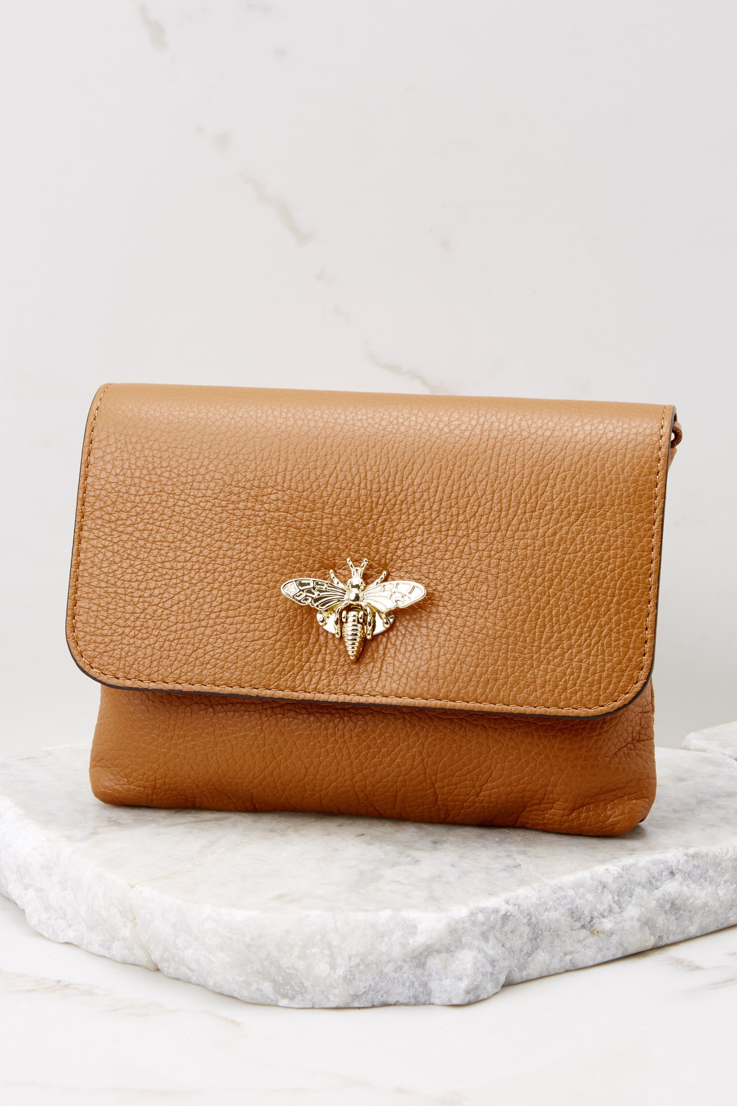 Work Smarter Tan Leather Bag