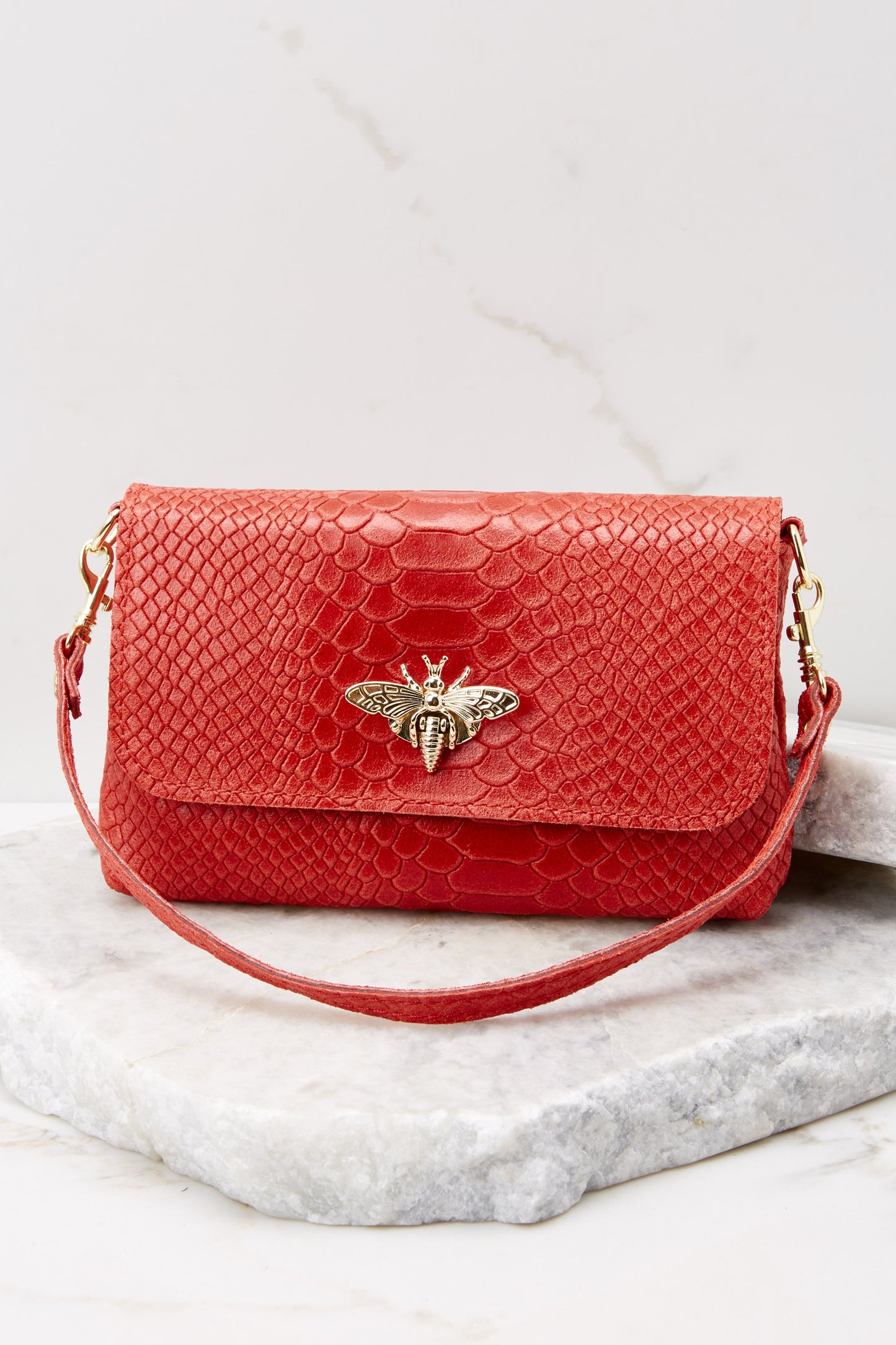 Hearts Aflutter Red Bag