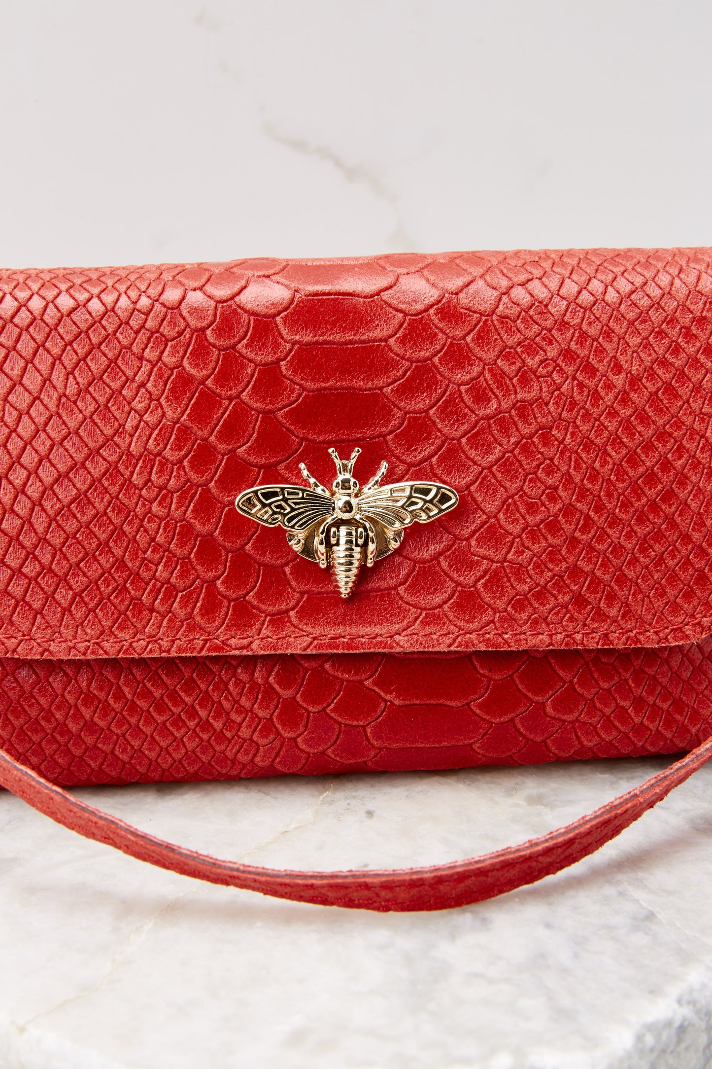 Hearts Aflutter Red Bag