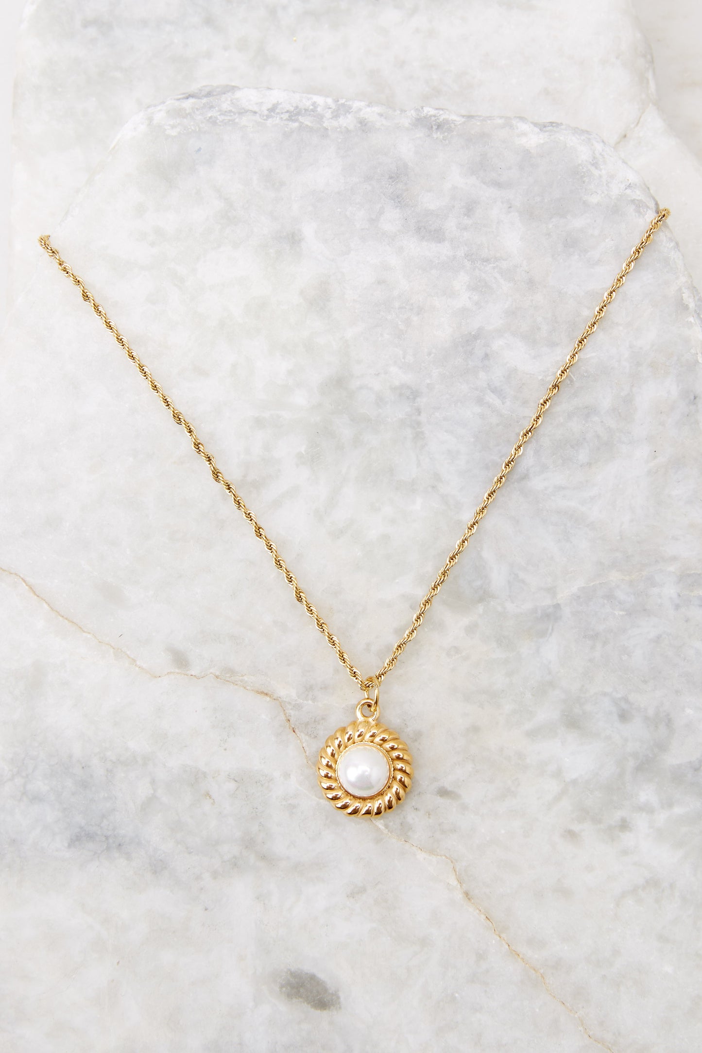 My Center Gold Necklace