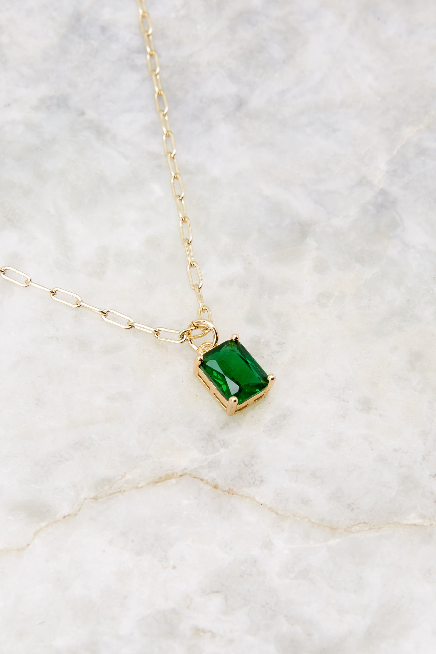 Kate Emerald Necklace