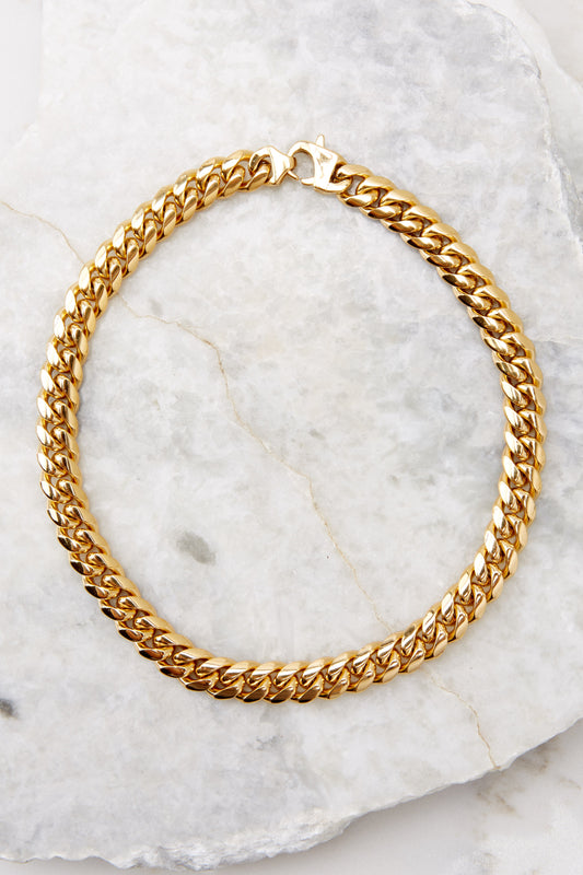 Blaire Chunky Gold Chain Necklace