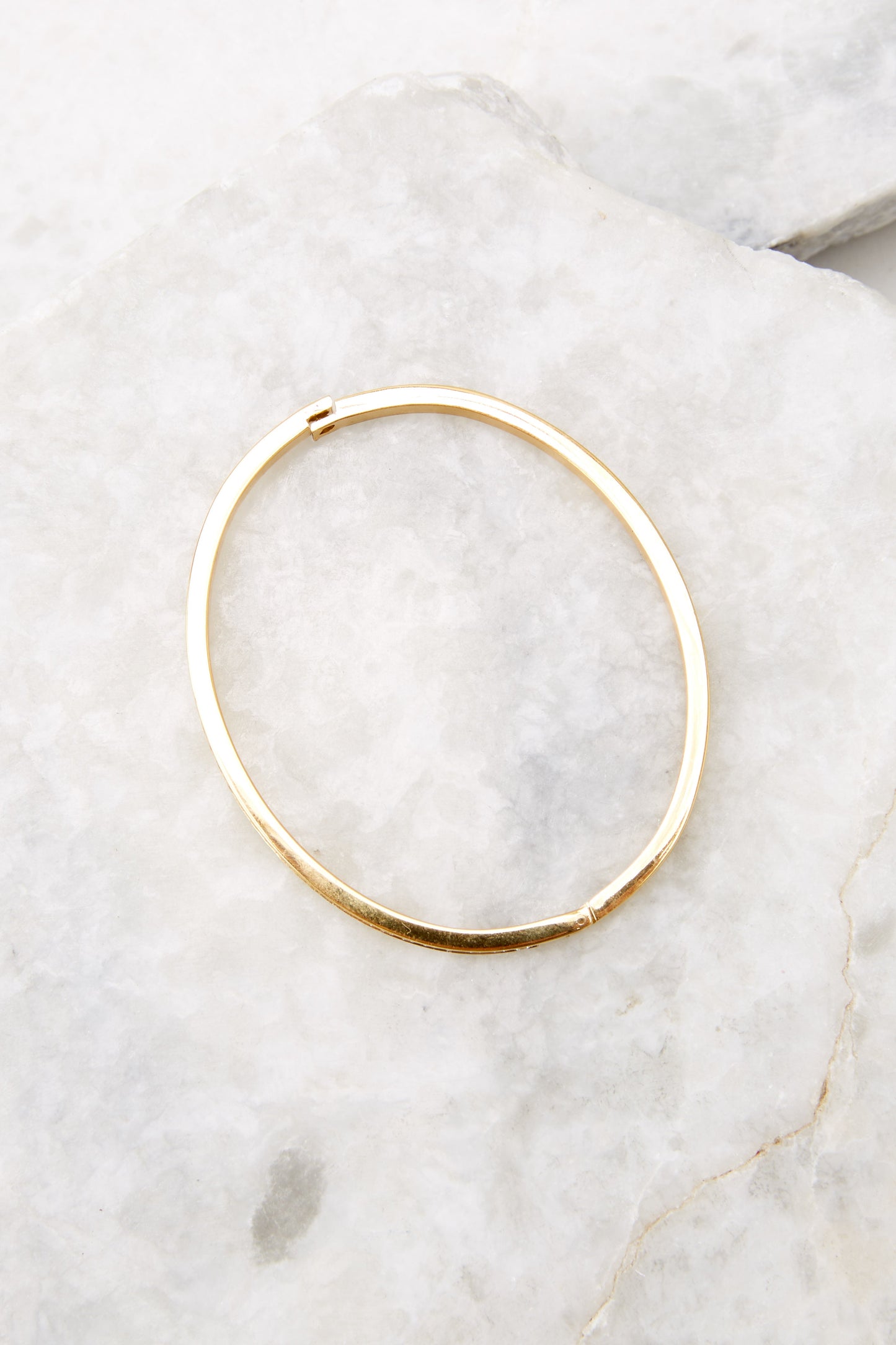 Lara Gold Pave Bangle