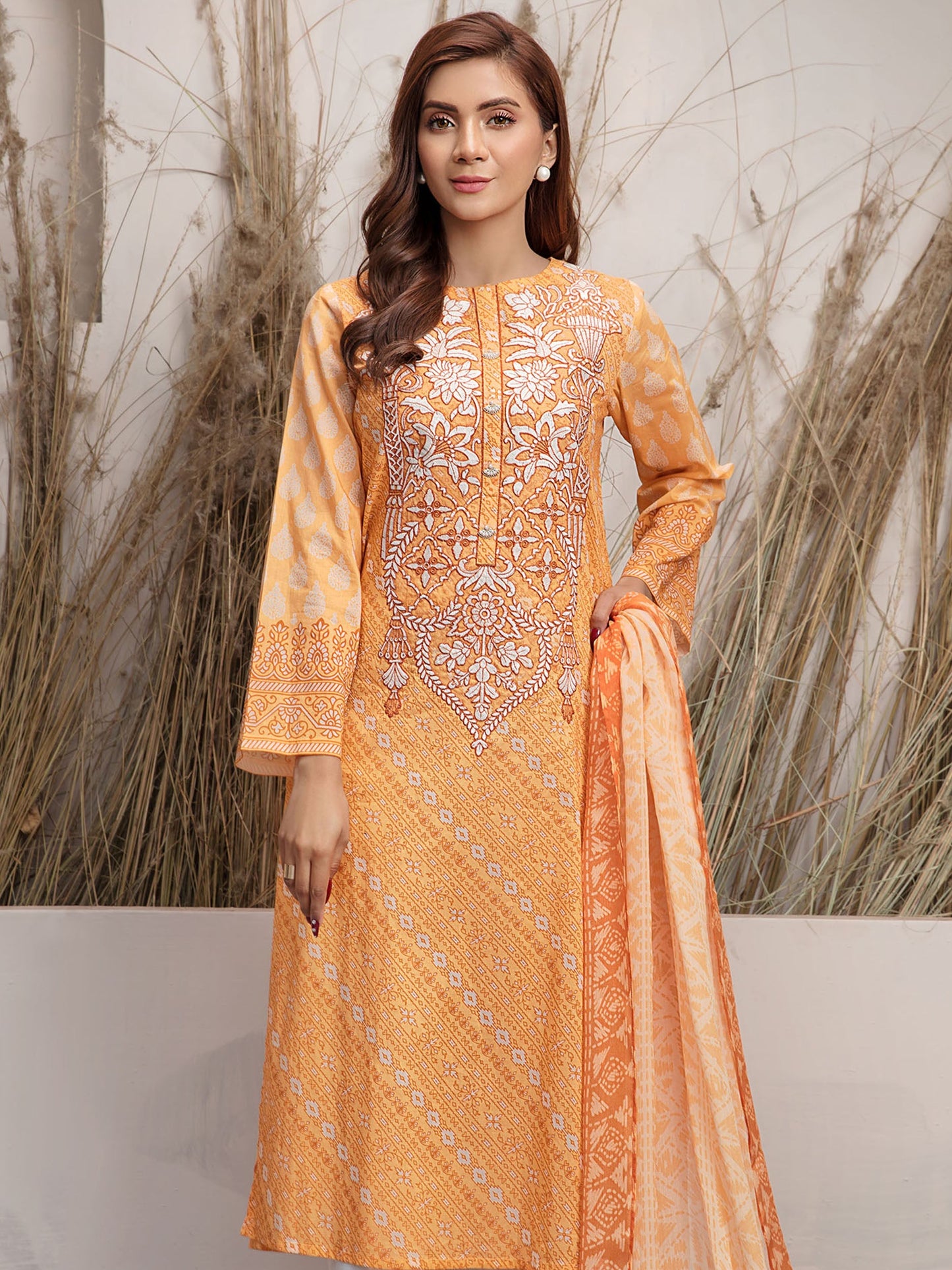 2 Piece Embroidered Lawn Suit