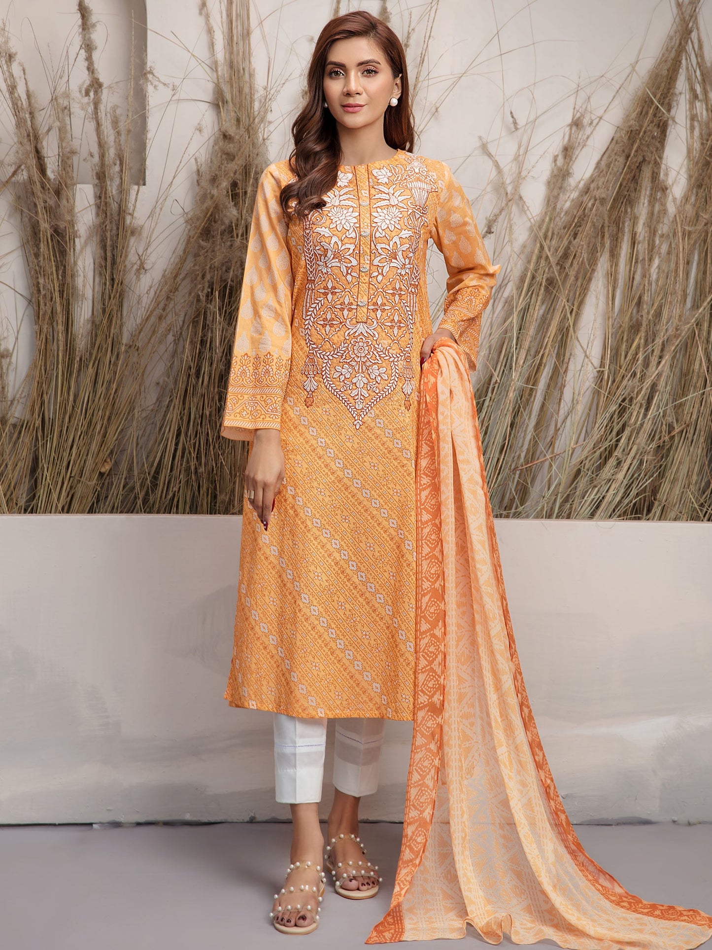 2 Piece Embroidered Lawn Suit