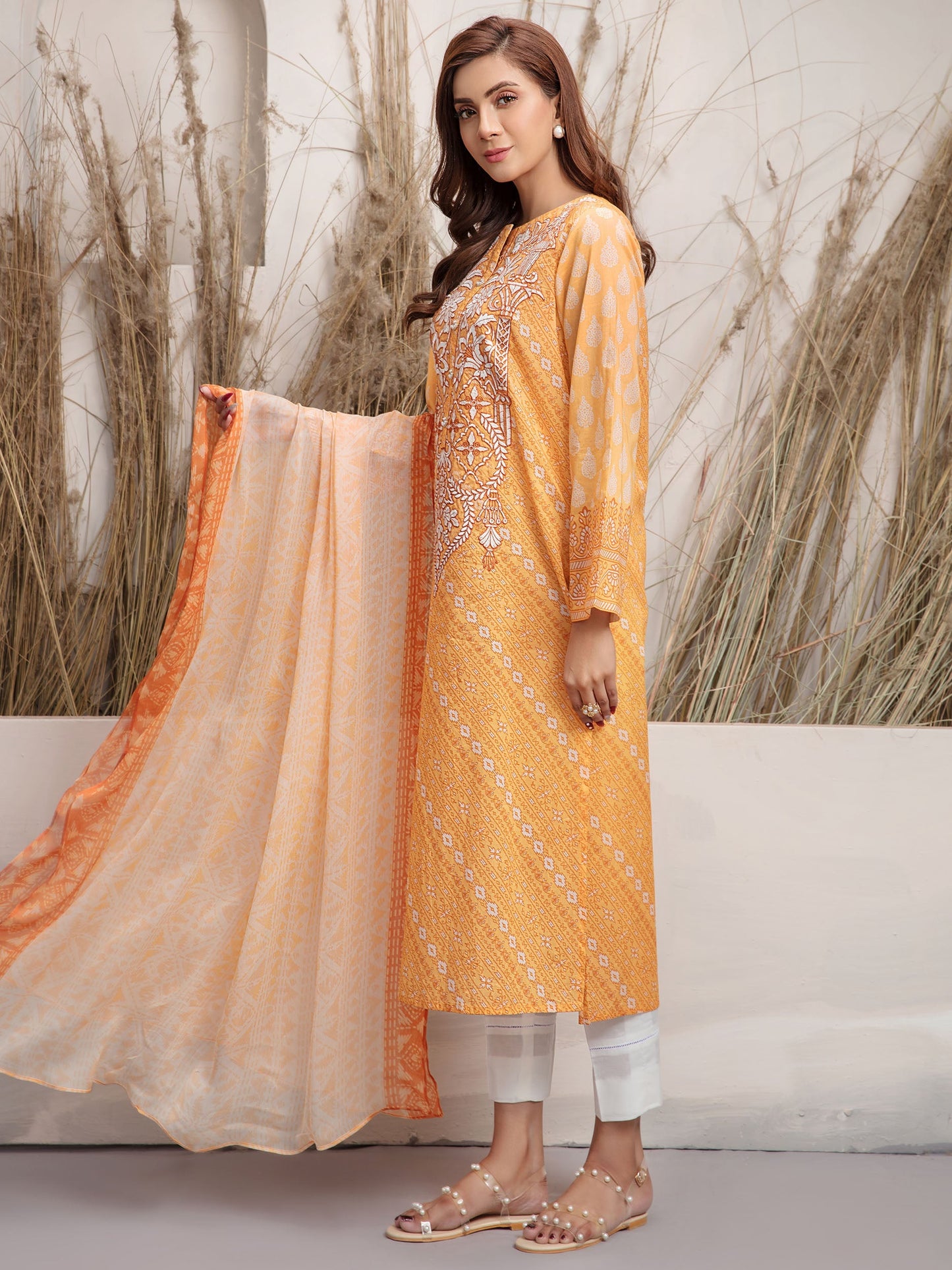 2 Piece Embroidered Lawn Suit