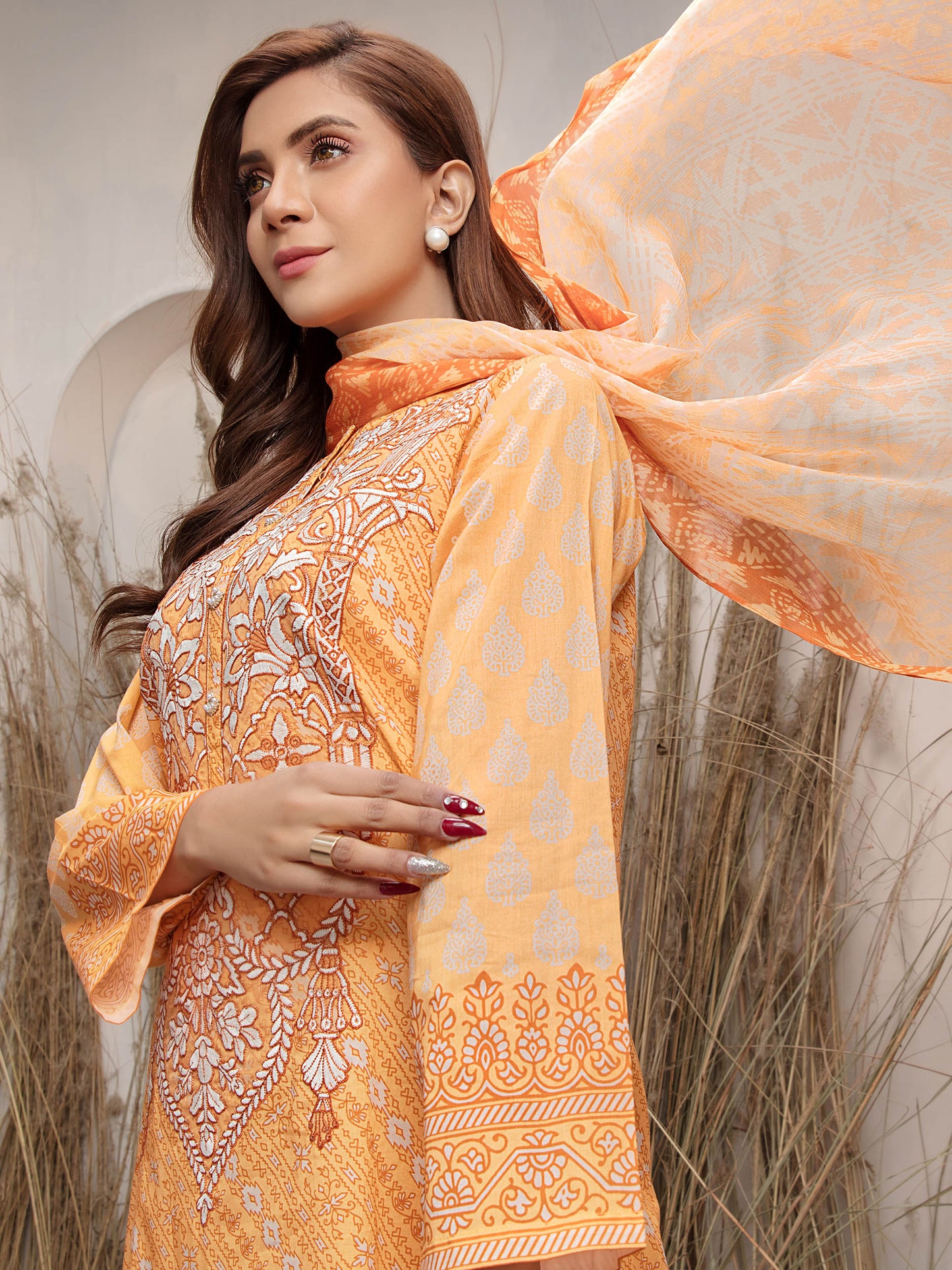 2 Piece Embroidered Lawn Suit