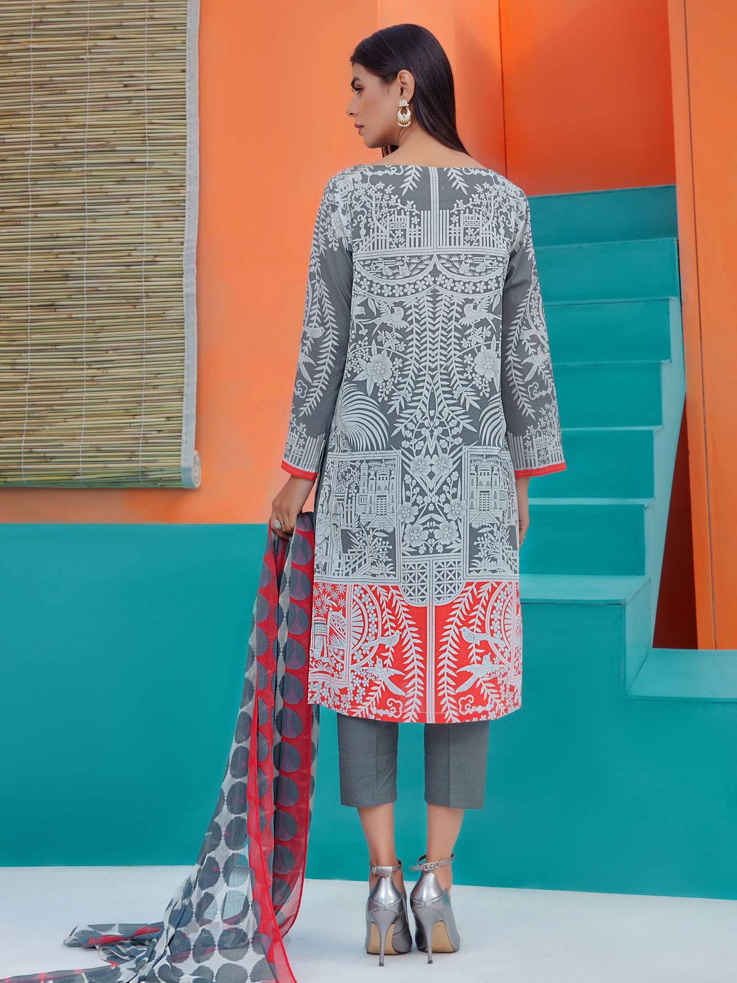 2 Piece Embroidered Lawn Suit